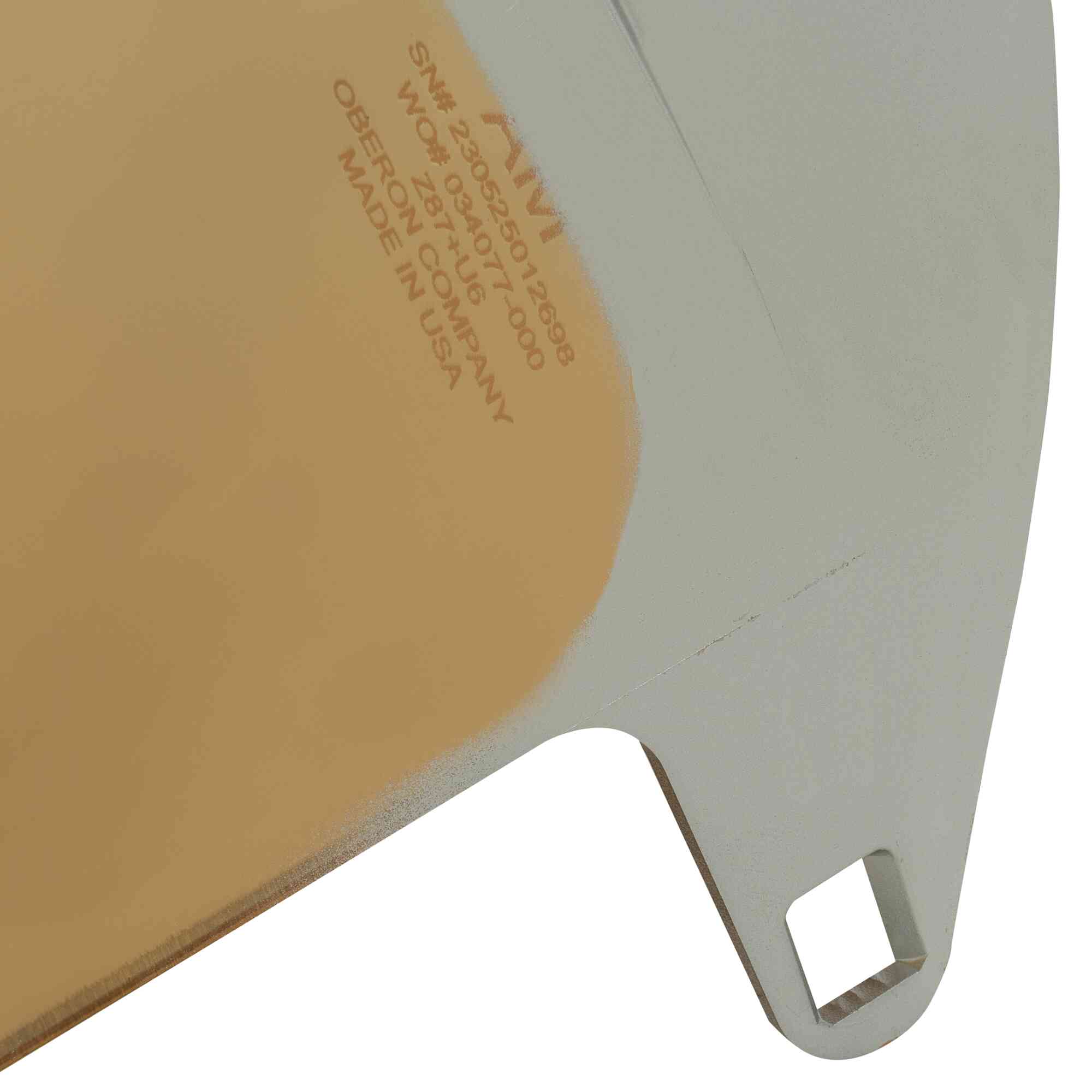 Replacement Clear Gold Heat Reflective Face Shields Close-Up Image