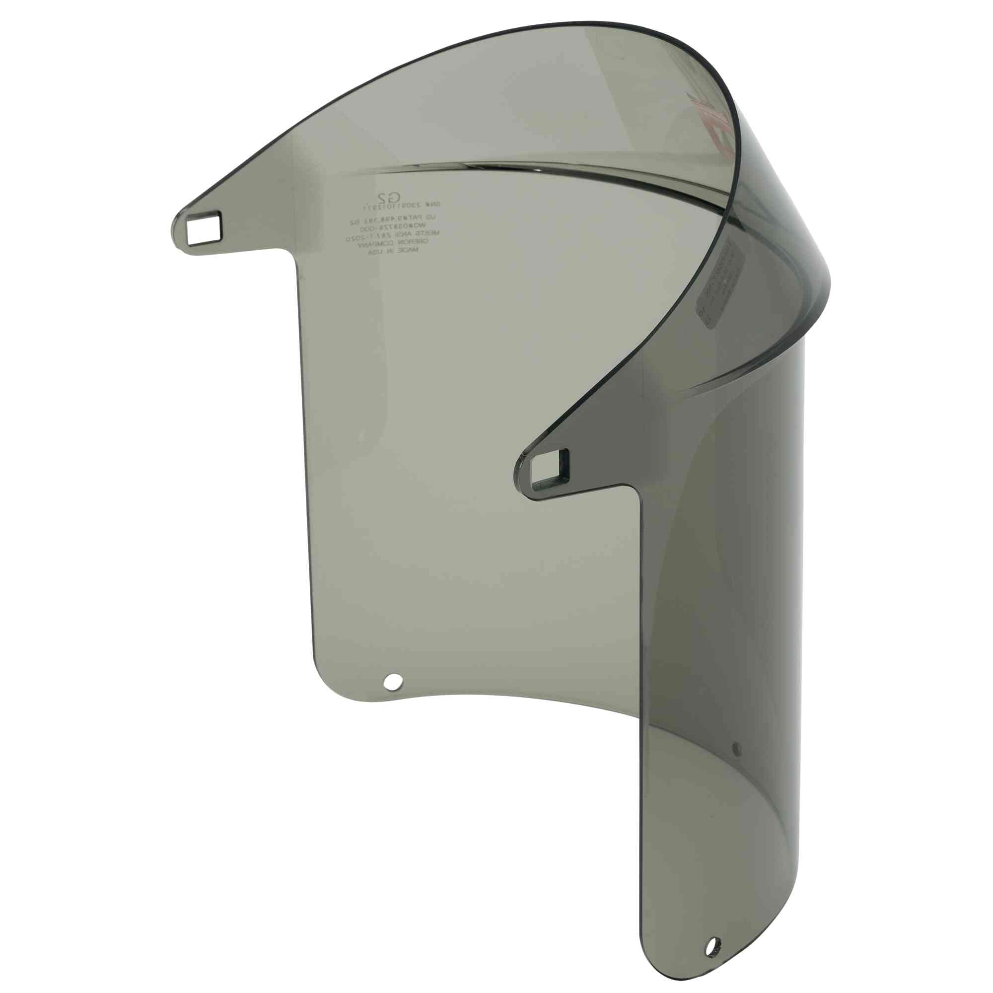 TCG Arc Flash Replacement Face Shield Windows Back Image