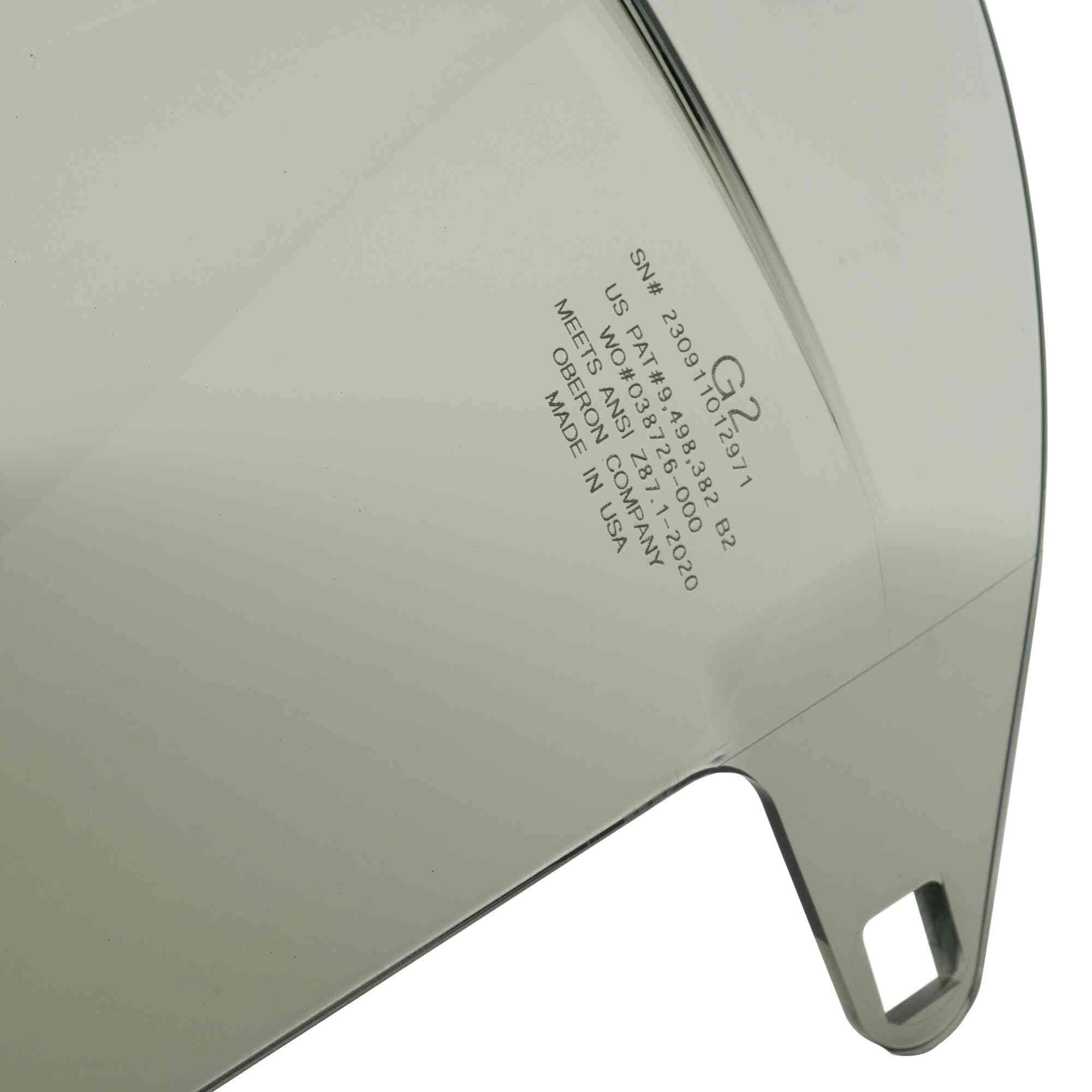 TCG Arc Flash Replacement Face Shield Windows Close-Up Image