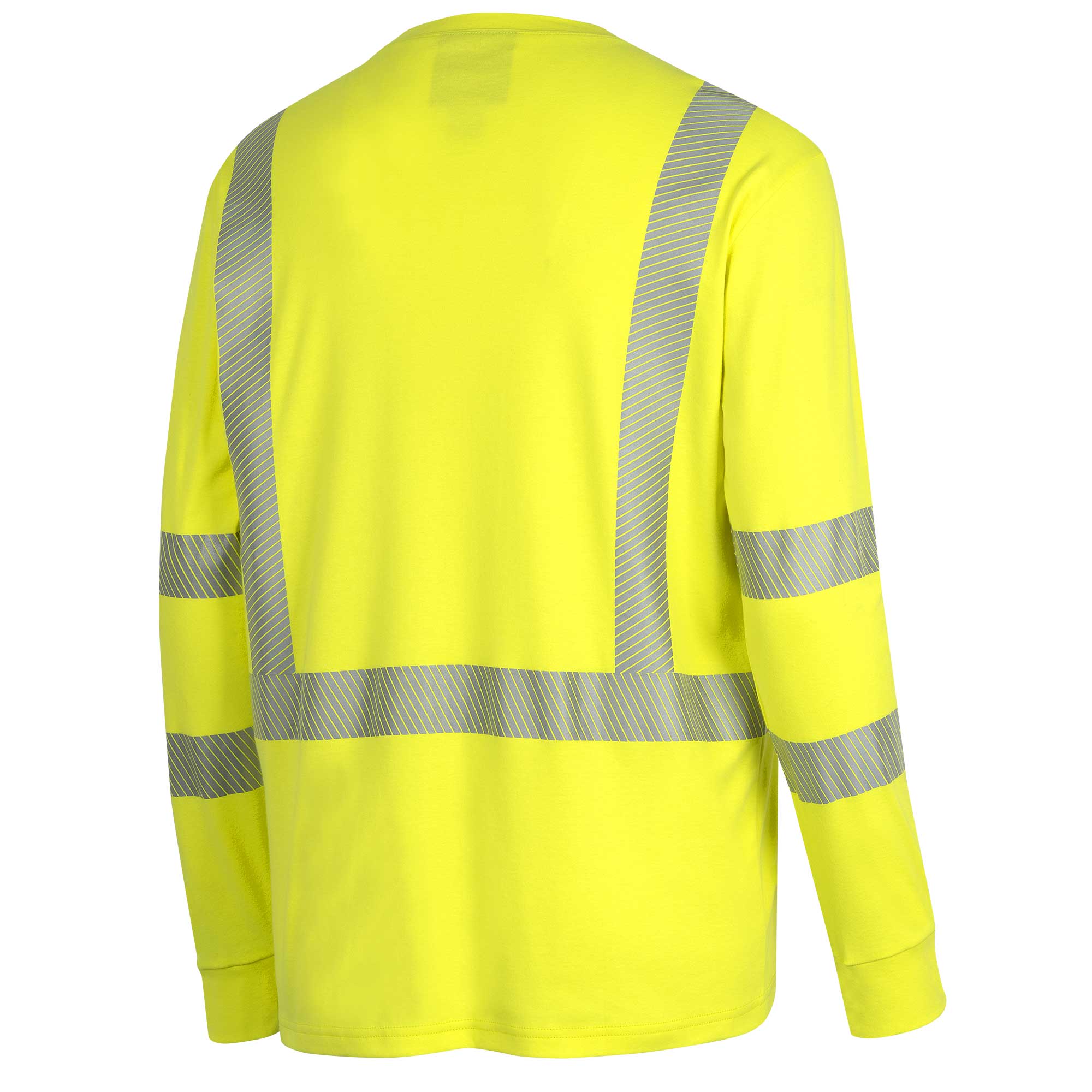 FR/Arc-Rated Long Sleeve Safety Shirts BackImage