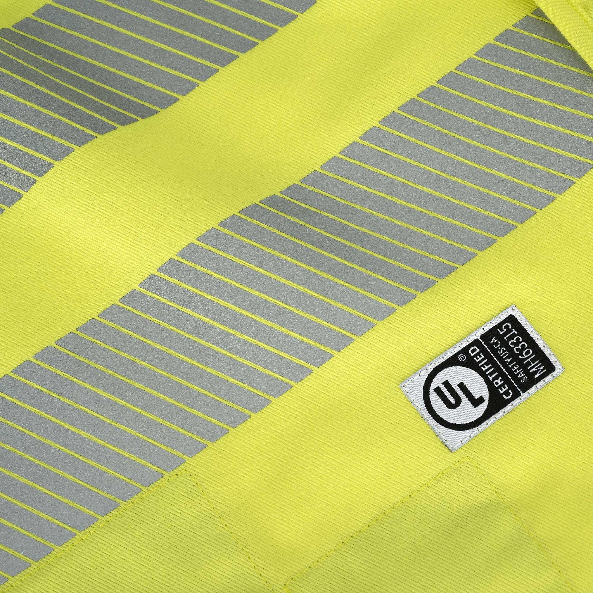 Hi-Vis FR/Arc-Rated Safety Vests Close-Up Image
