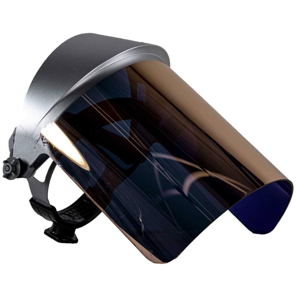 Didymium Gold Heat Reflective Face Shield MainImage