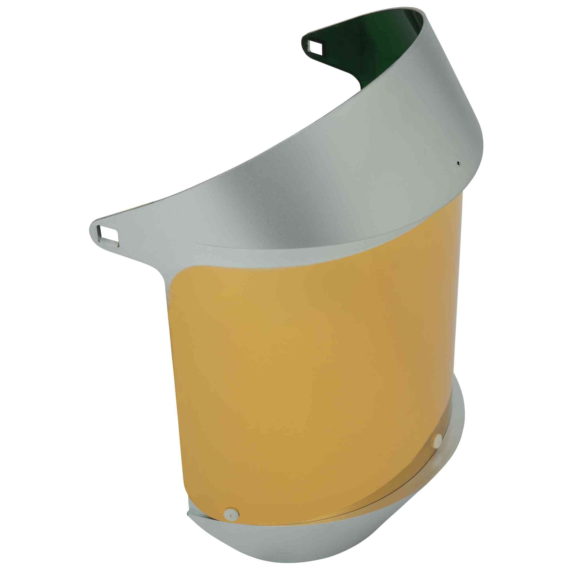 Replacement Dark Green Gold Heat Reflective Face Shields Main Image