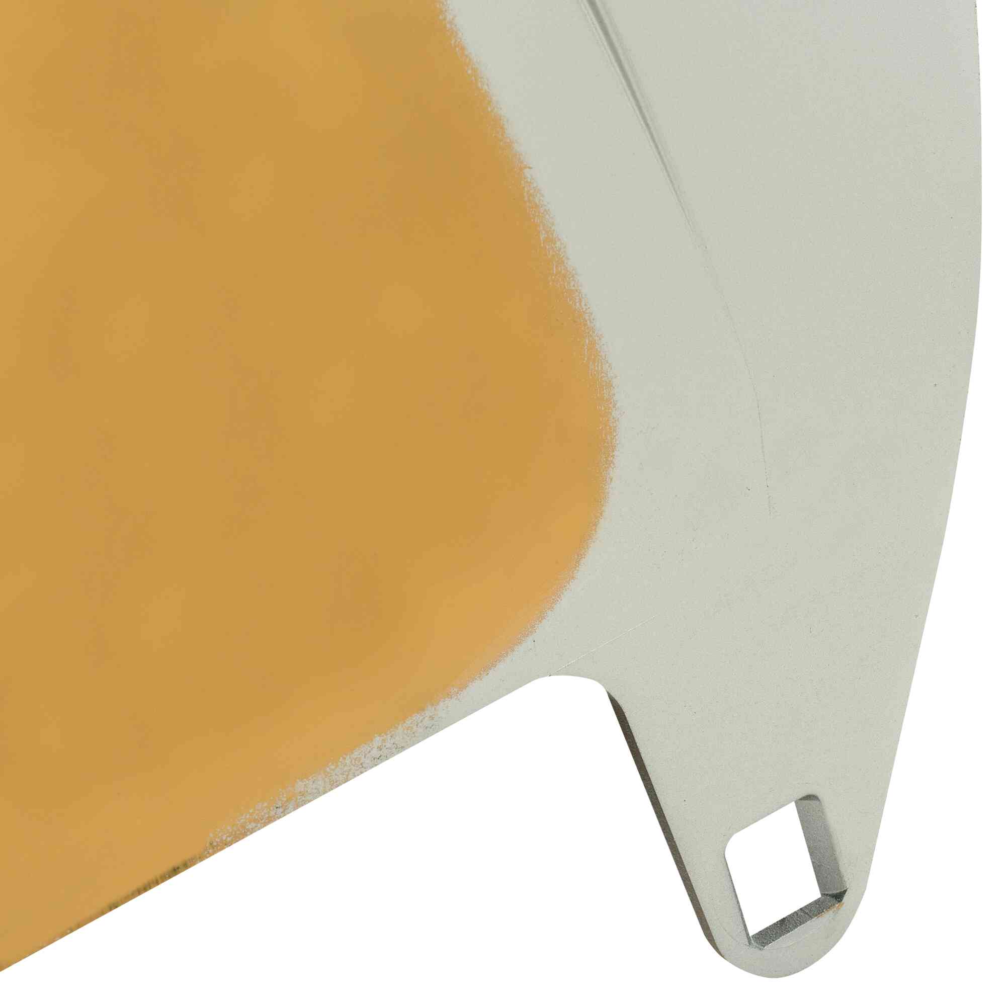 Replacement Dark Green Gold Heat Reflective Face Shields Close-Up Image