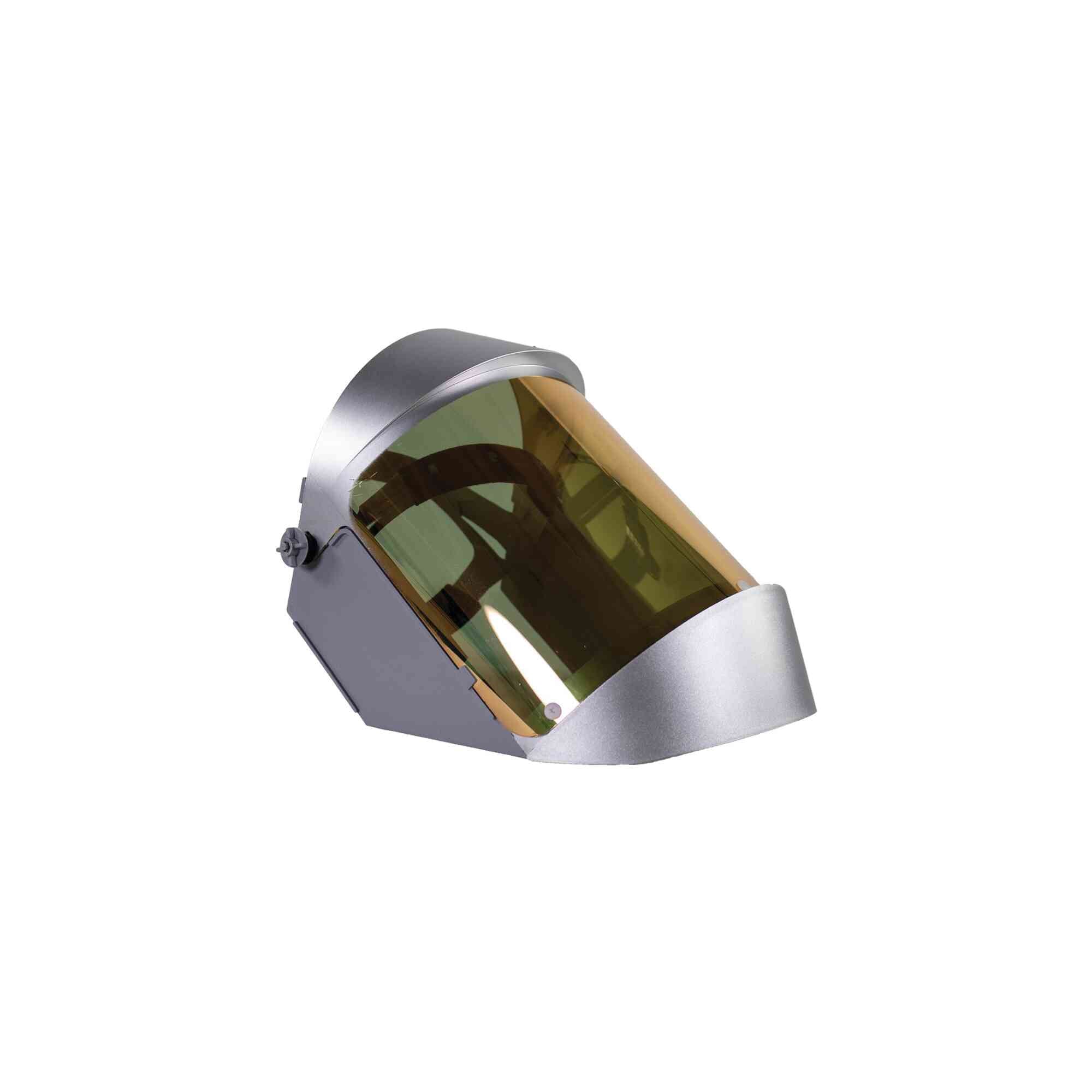 High Heat Face Shield Crown and Window Clear Gold MainImage