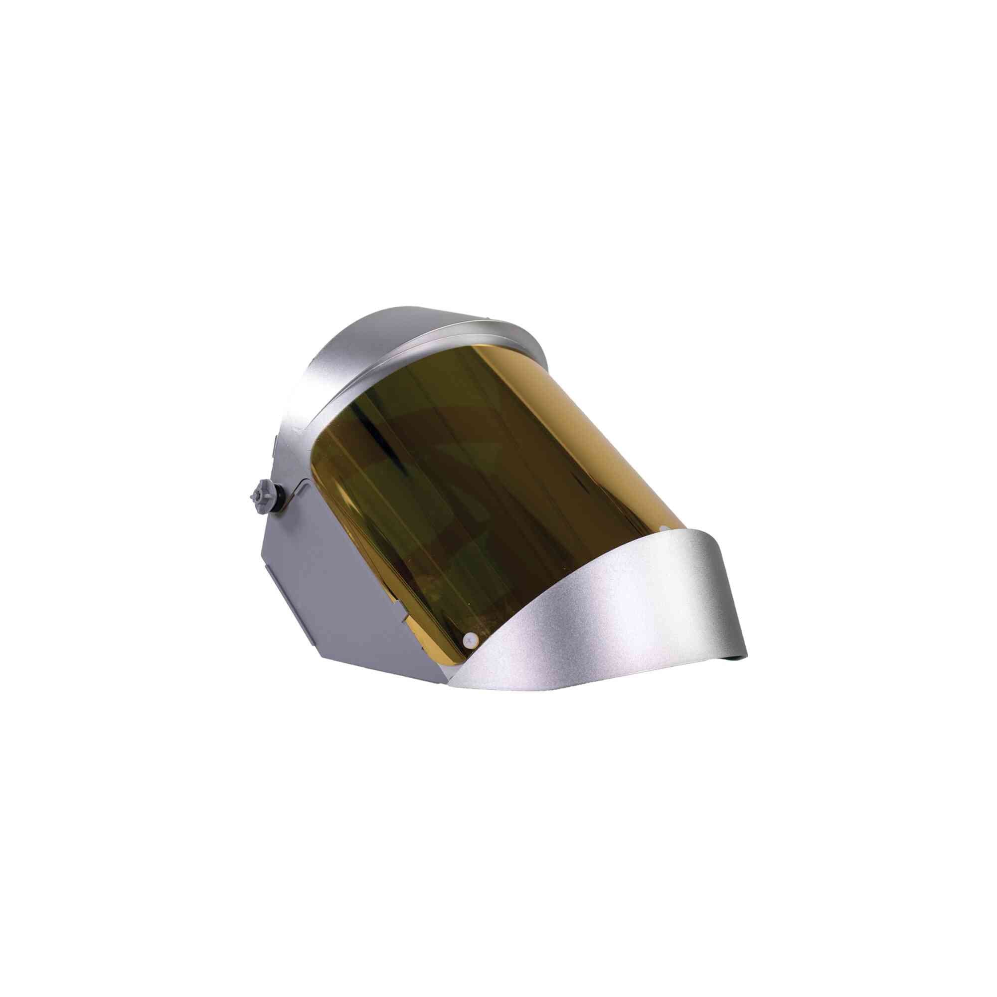Dark Green Gold Heat Reflective Face Shields MainImage