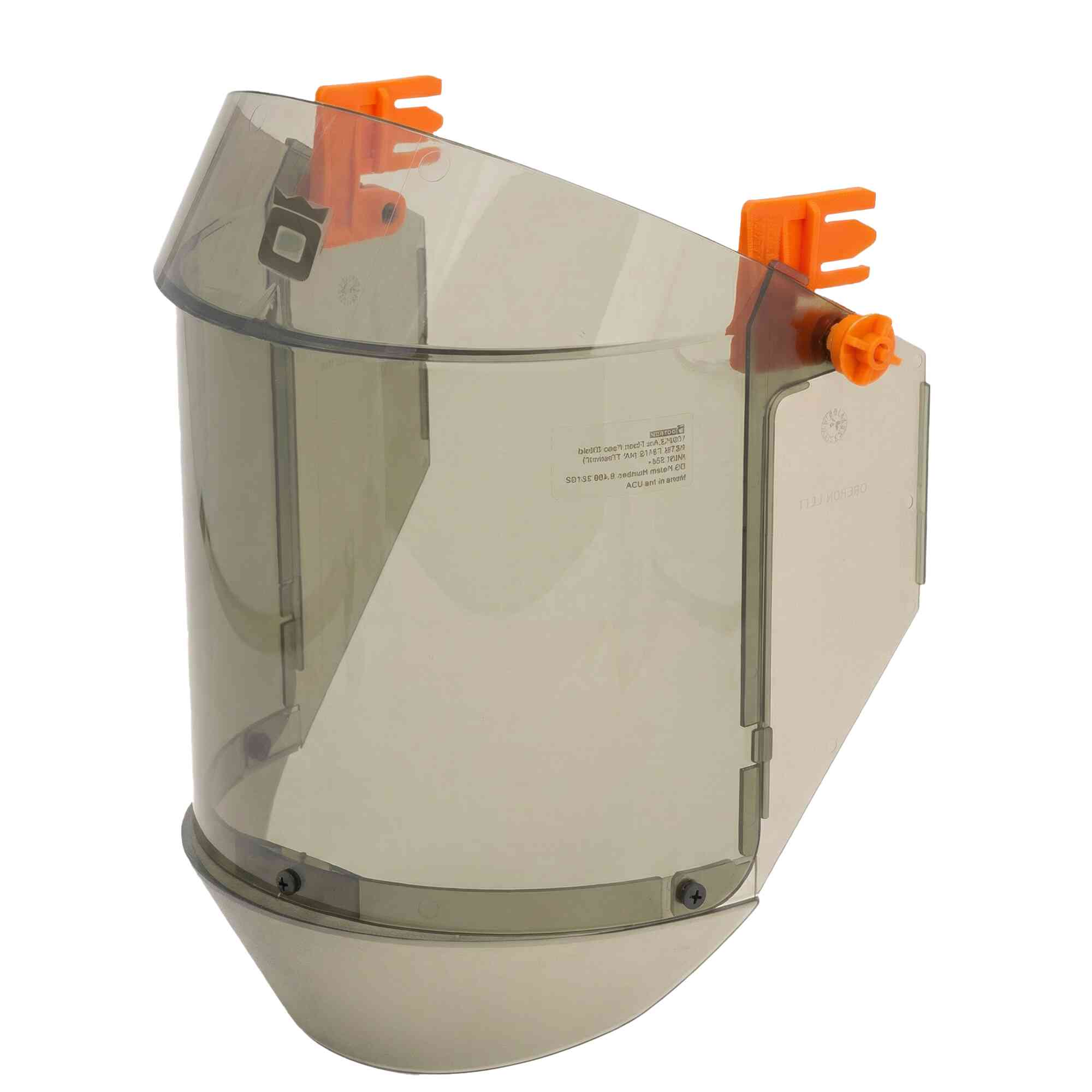 12 Cal Arc Flash Face Shield w/ Safety Helmet Adapters MainImage