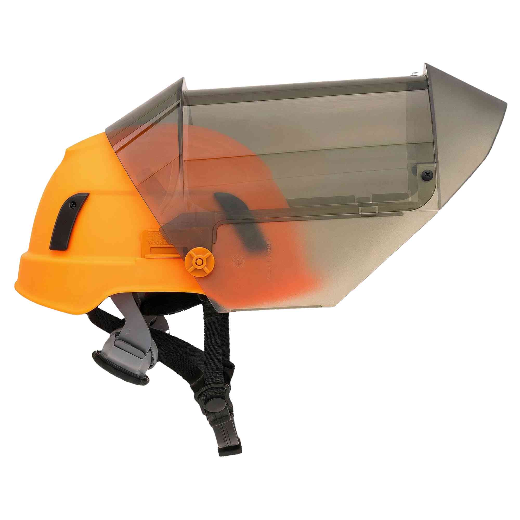 12 Cal Arc Flash Face Shields w/ Type 2 Micro Brim Safety Helmet Photo