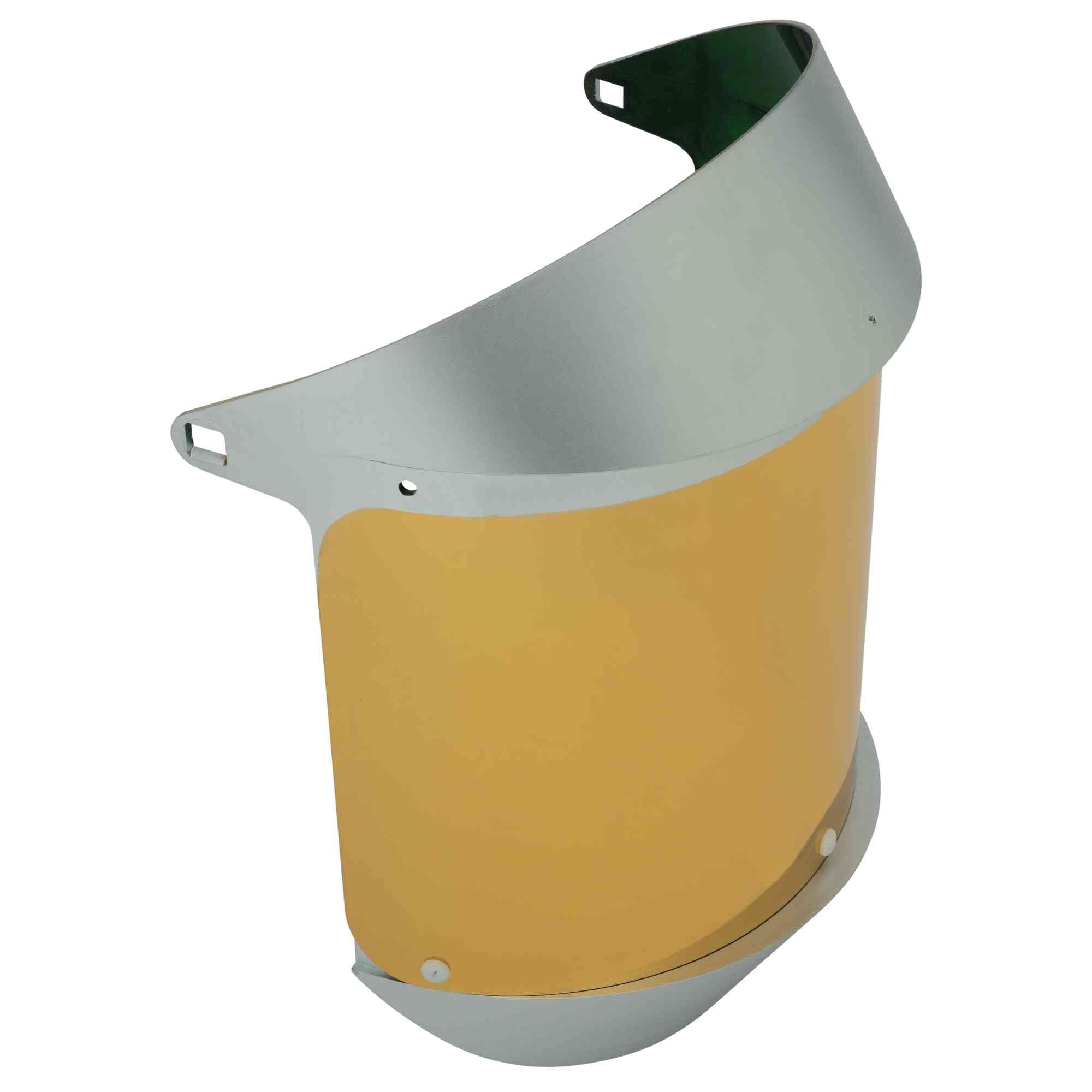 Replacement Dark Green Gold Heat Reflective Face Shields Main Image