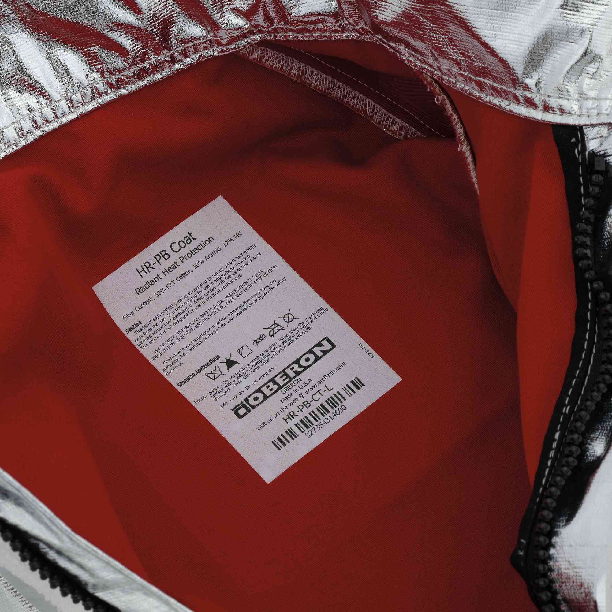 Heat Reflective Coats Close-Up Image