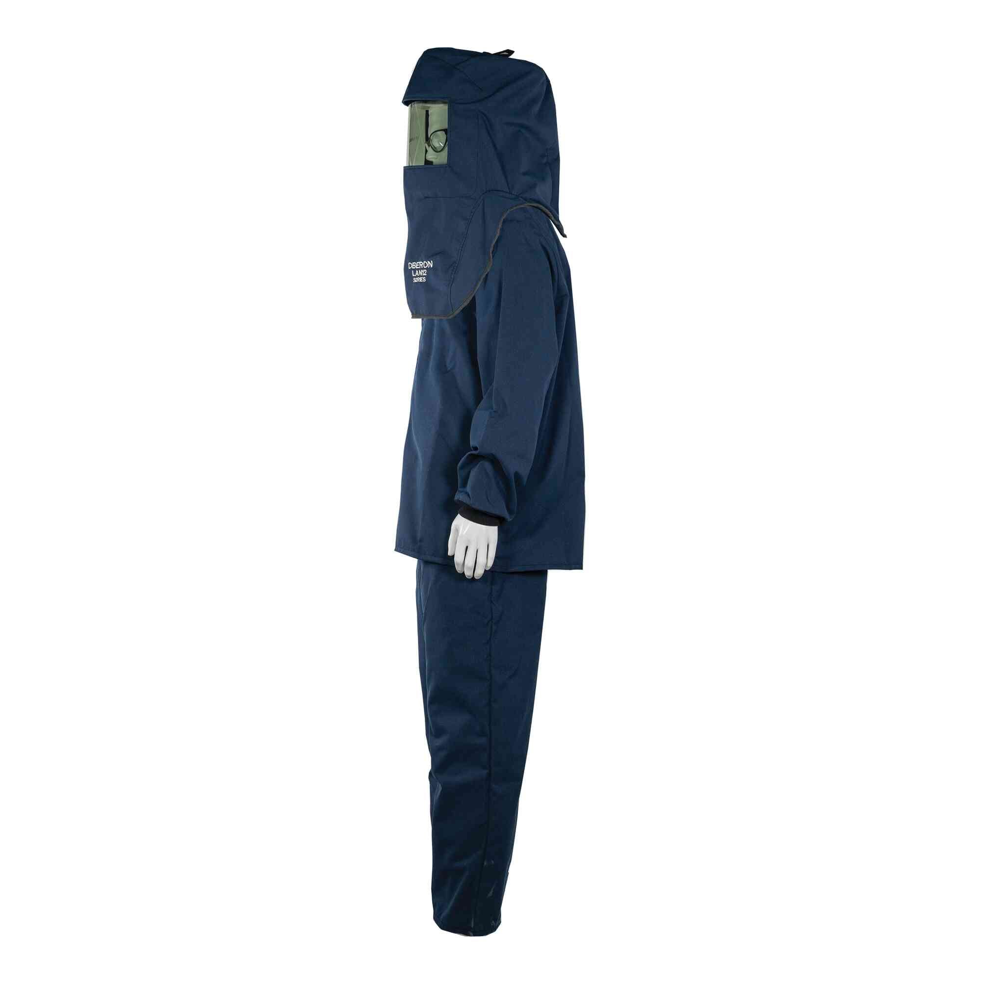 LAN 12 Cal Arc Flash Suit Set Left Side Image