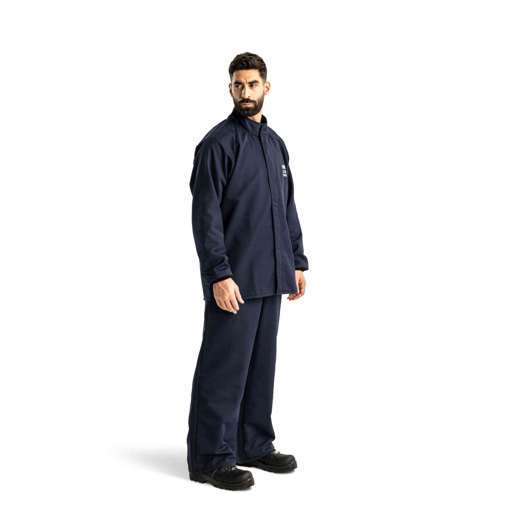 LAN 40 Cal Arc Flash Coats Lifestyle Image