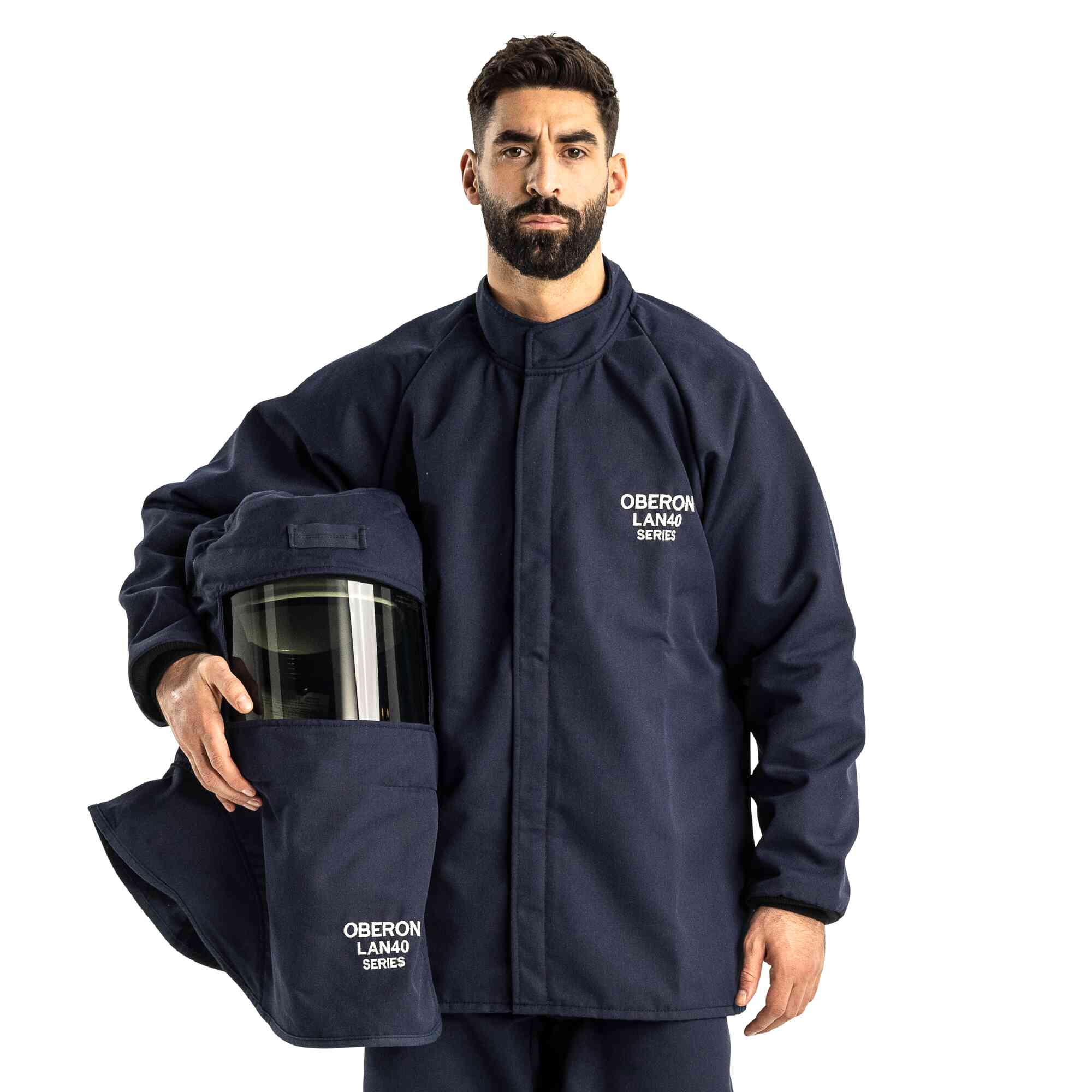 LAN 40 Cal Arc Flash Hoods Lifestyle Image