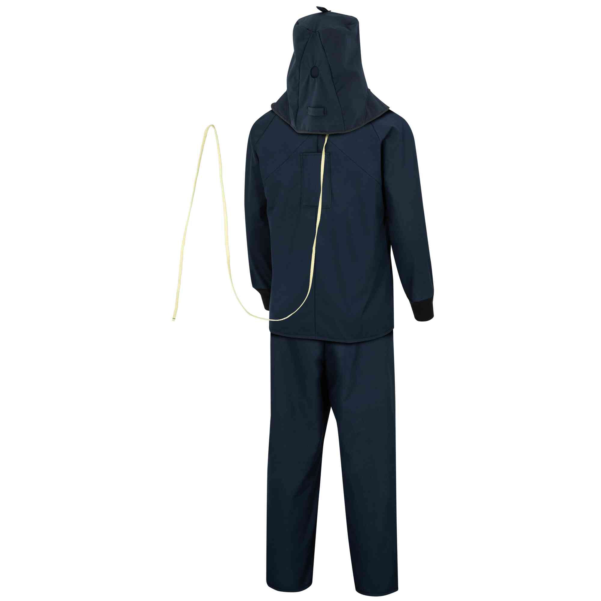 LAN 40 Cal Arc Flash Hood, Coat, and Bib Suit Set w/ Escape Strap BackImage
