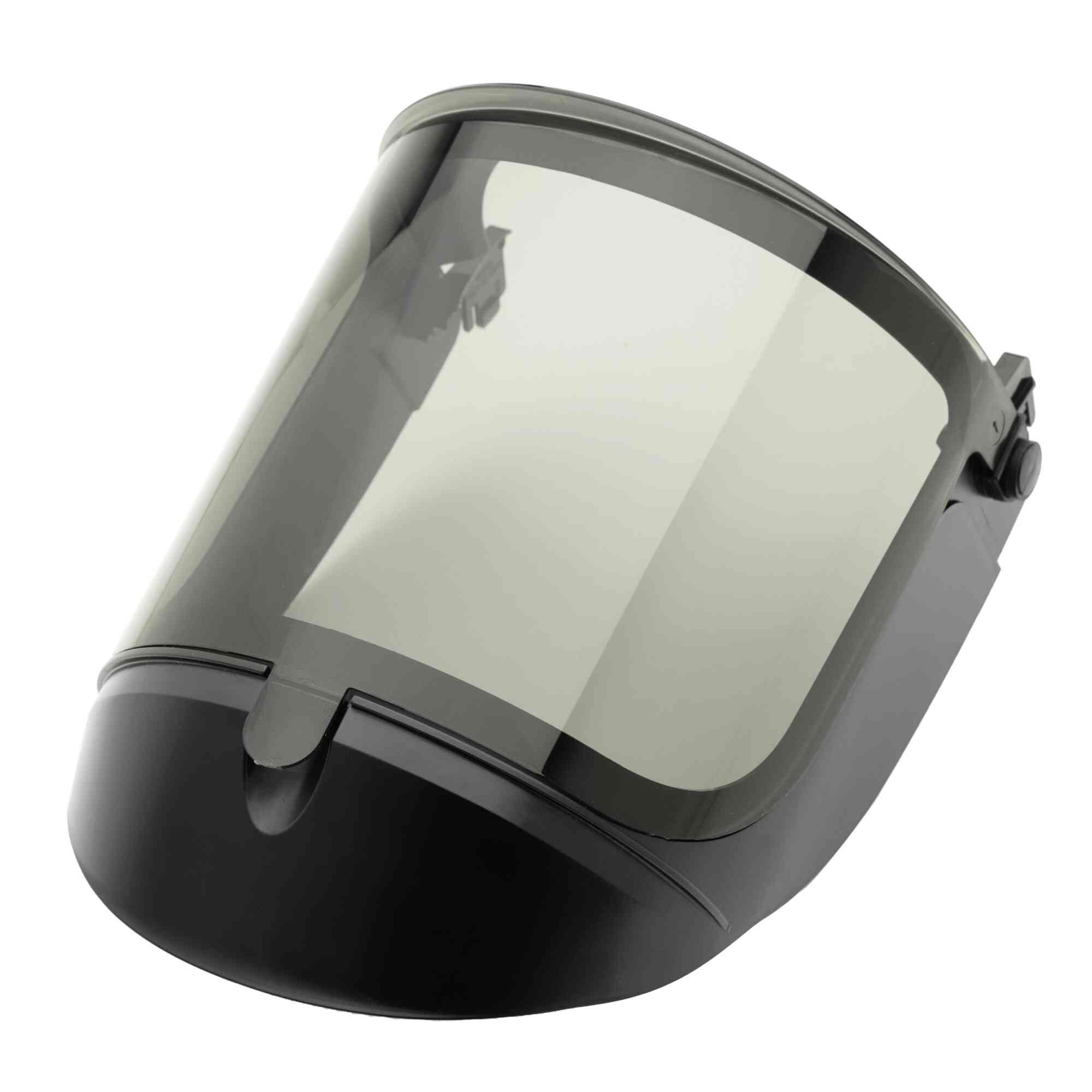 TCG EZ Lift Arc Flash Face Shield and Adapters Angle Left