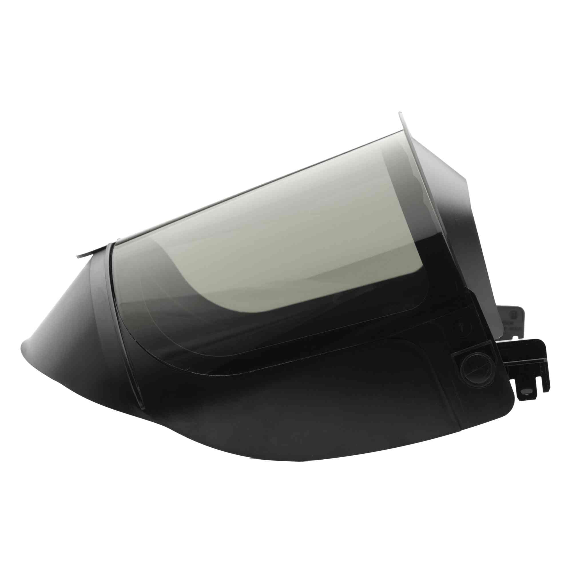 TCG EZ Lift Arc Flash Face Shield and Adapters LeftSideImage