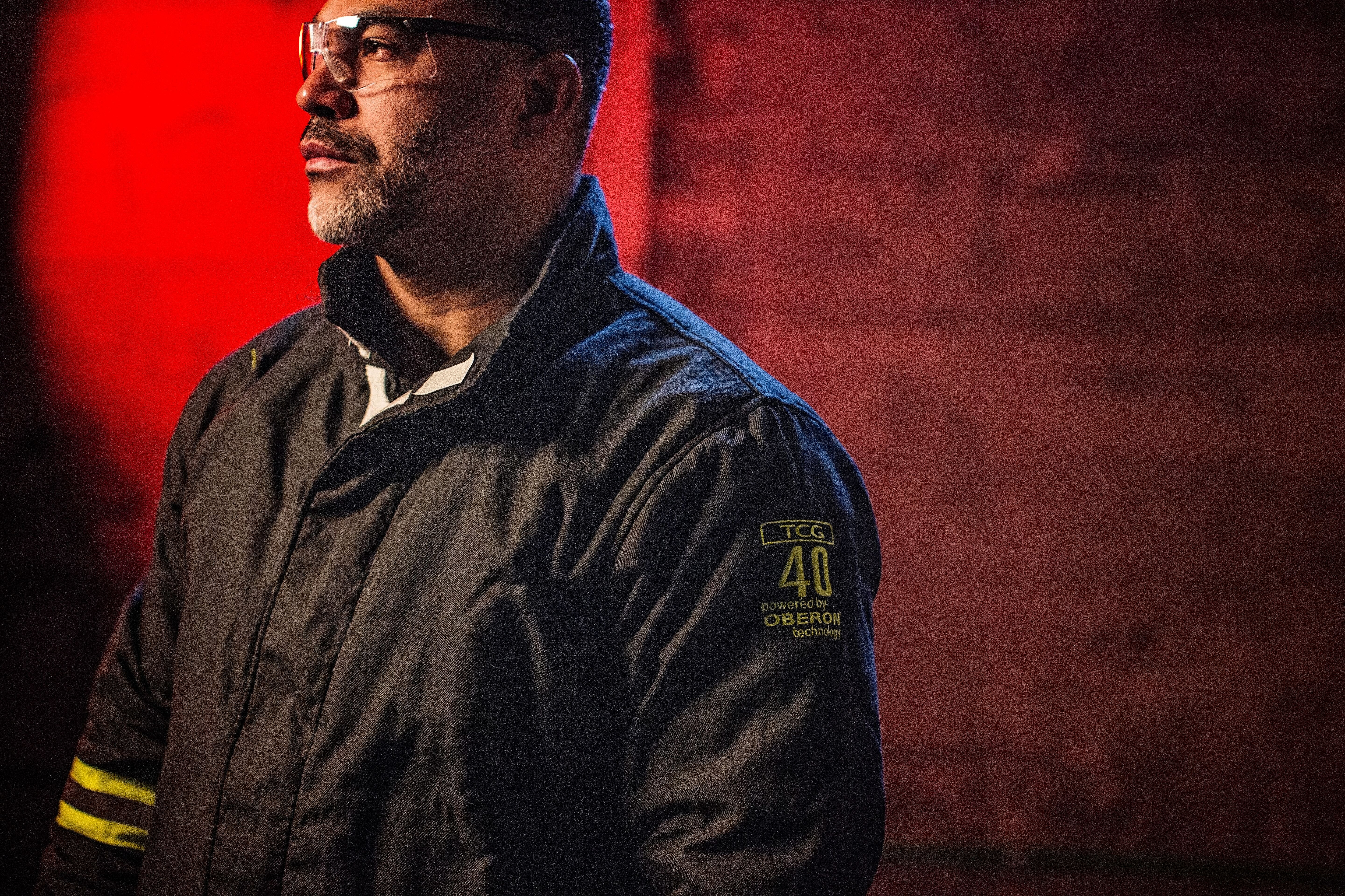 TCG 40 Cal Arc Flash Coats w/ Escape Strap LifestyleImage