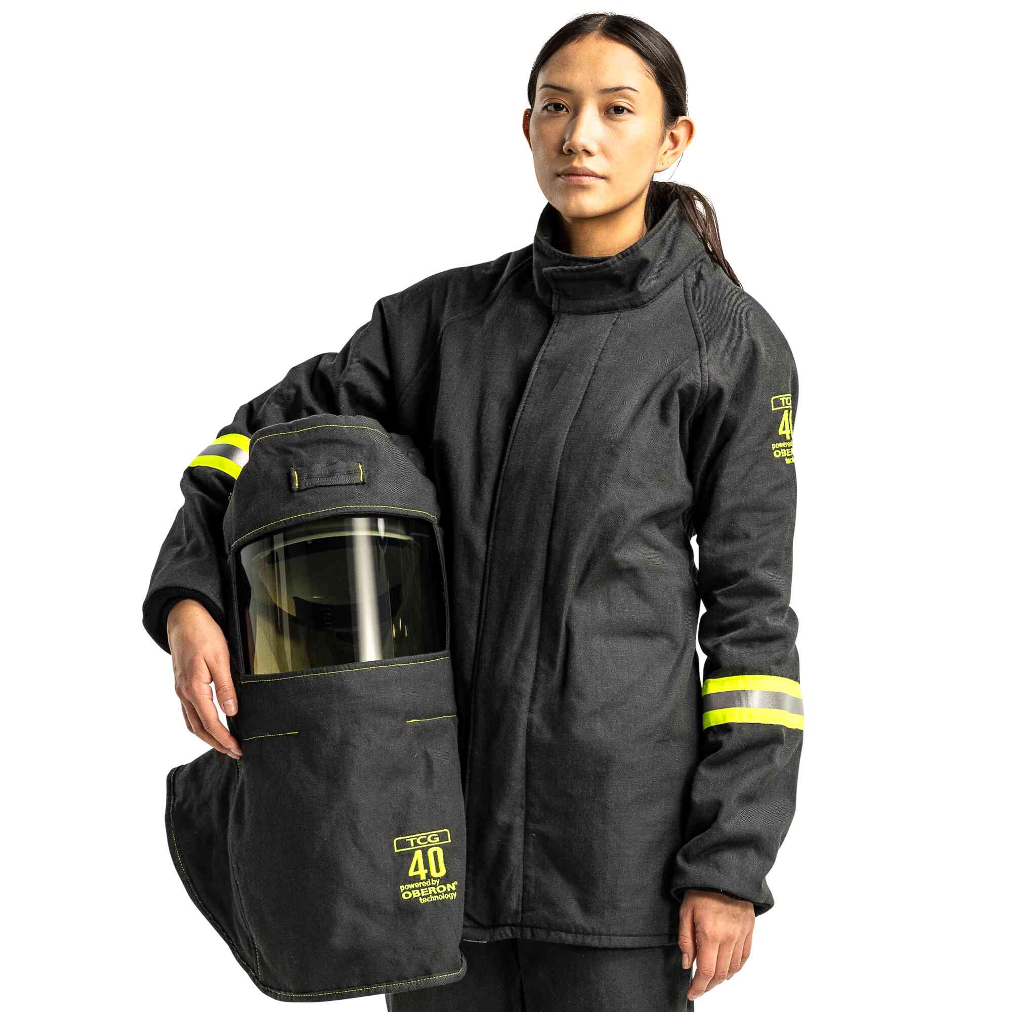TCG 40 Cal Arc Flash Hoods Lifestyle Image