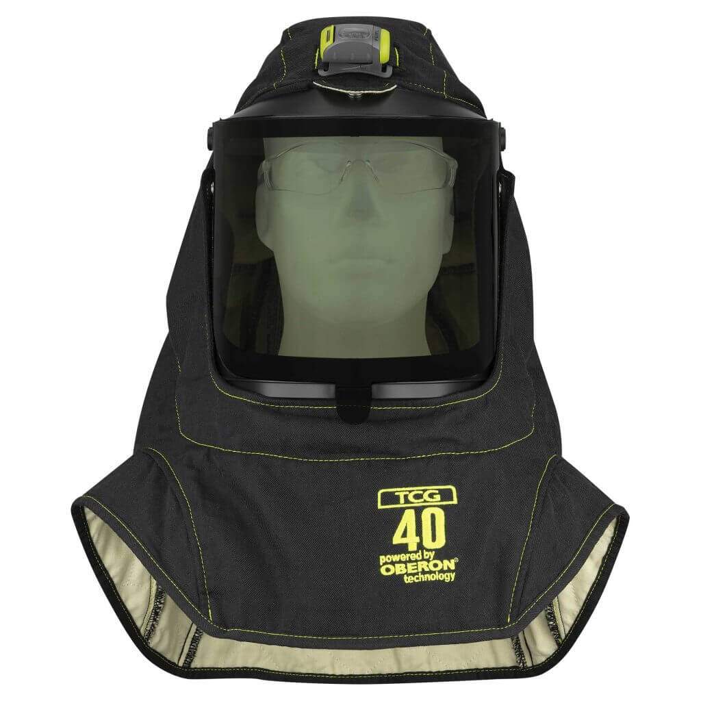 TCG EZ Lift Arc Flash Hoods FrontImage