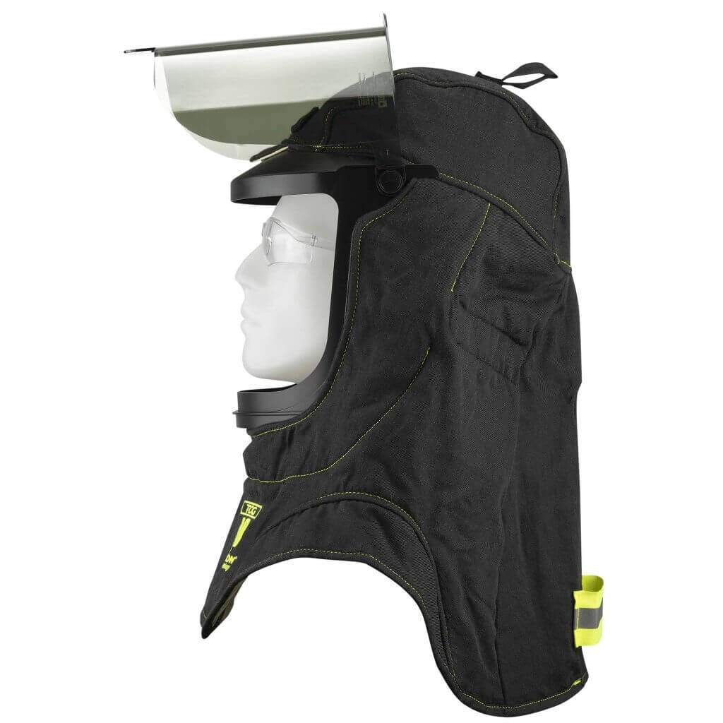 TCG EZ Lift Arc Flash Hoods LeftSideImage