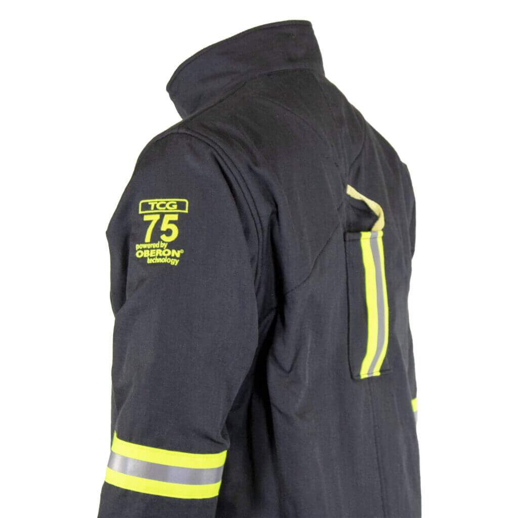 TCG 75 Cal Arc Flash Coats w/ Escape Strap CloseUpImage