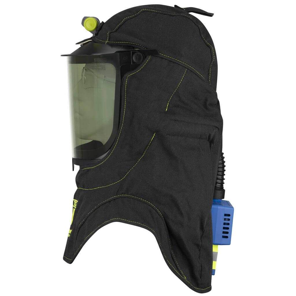 TCG EZ Lift Arc Flash Hoods LeftSideImage