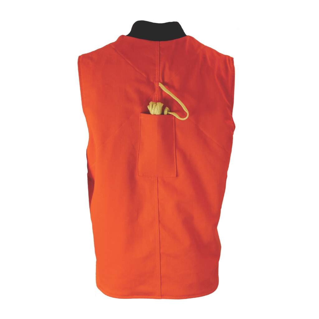 Arc Flash 20' Escape Strap Vests Back Image