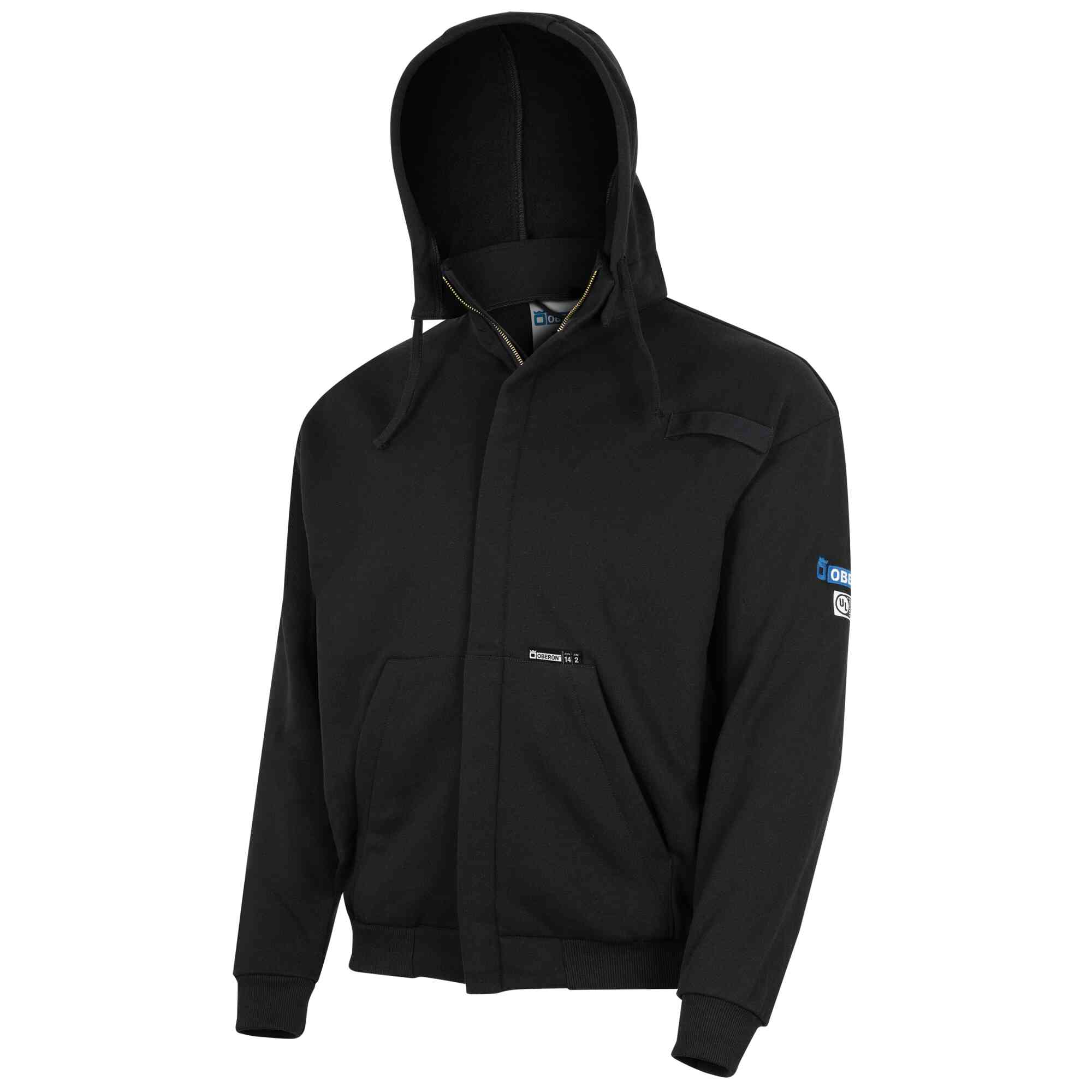 FR/Arc-Rated Heavyweight Cotton Fleece Zip-Front Hoodies Main Image