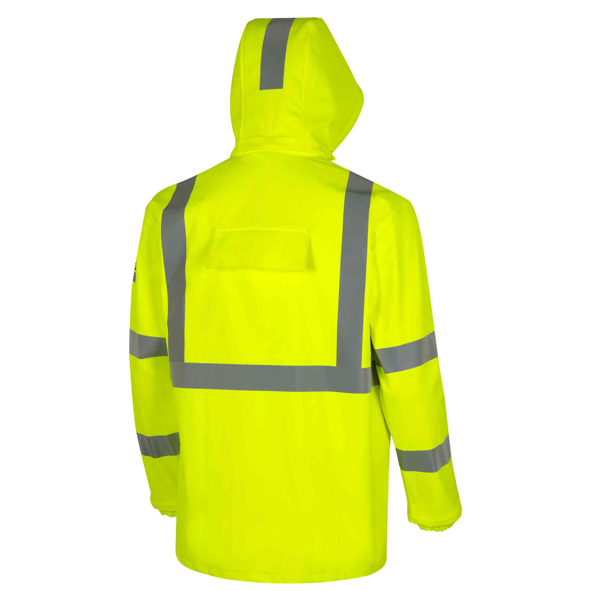 FR/Arc-Rated PU Cotton Safety Jackets Back Image