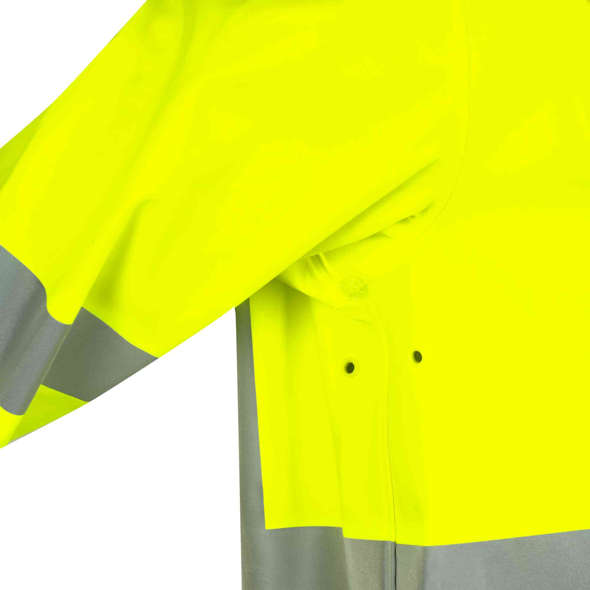FR/Arc-Rated PU Cotton Safety Jackets Close-Up Image