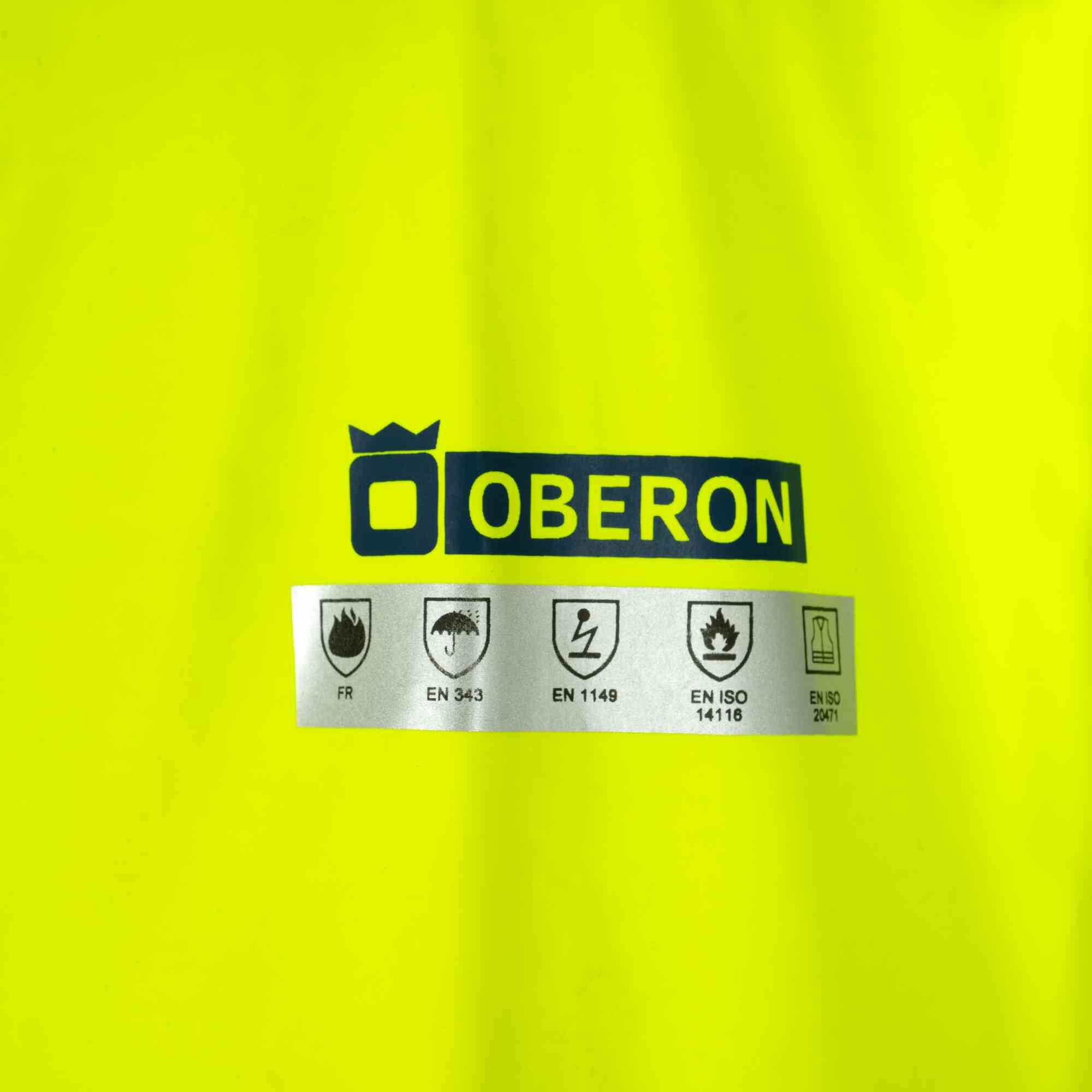 FR/Arc-Rated PU Cotton Safety Jackets Close-Up Image