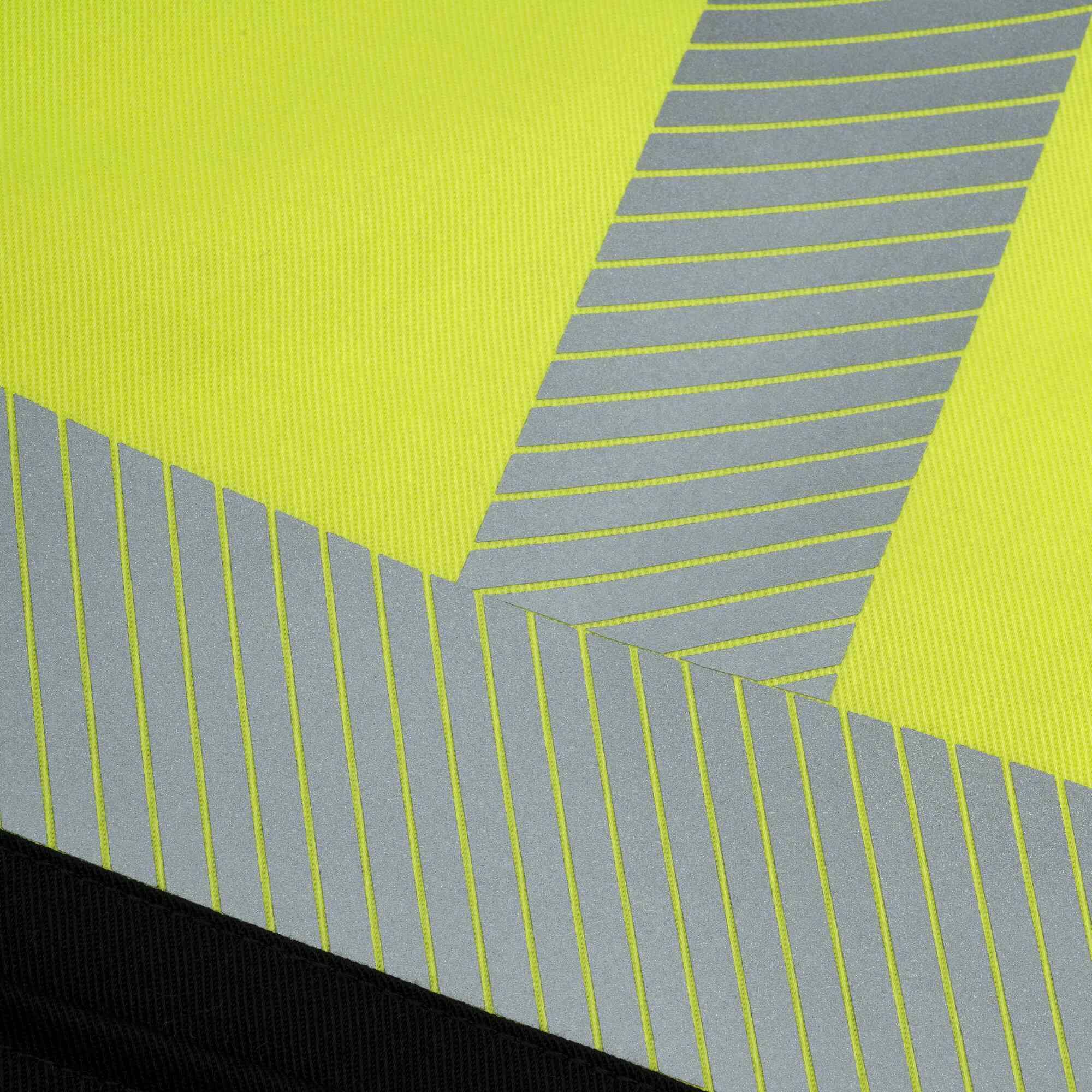Hi-Vis FR/Arc-Rated Insulated Safety Parkas Close-Up Image