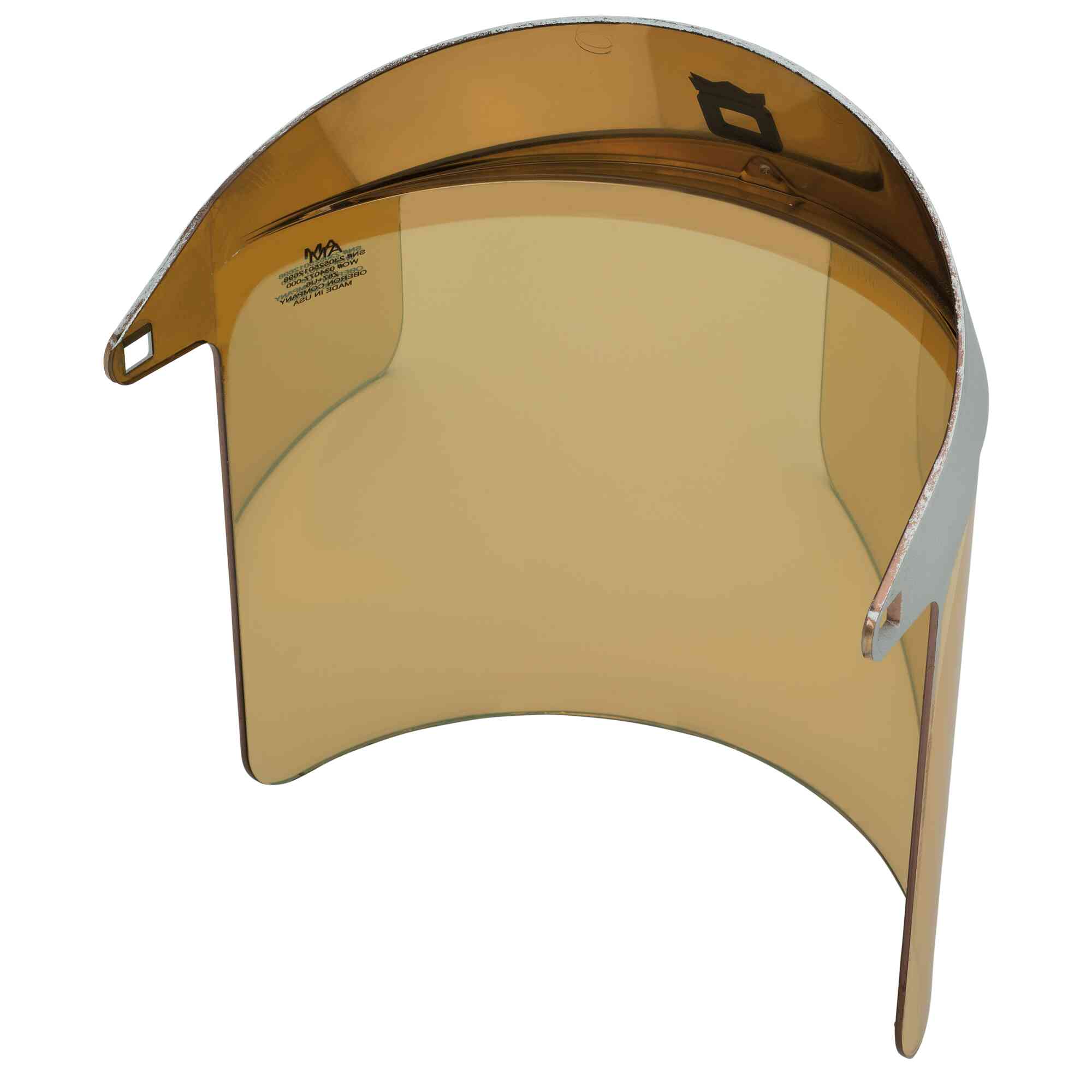 Replacement Clear Gold Heat Reflective Face Shields Back Image