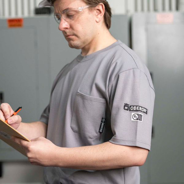 FR/Arc-Rated Short Sleeve Safety Shirts
 Lifestyle Image
