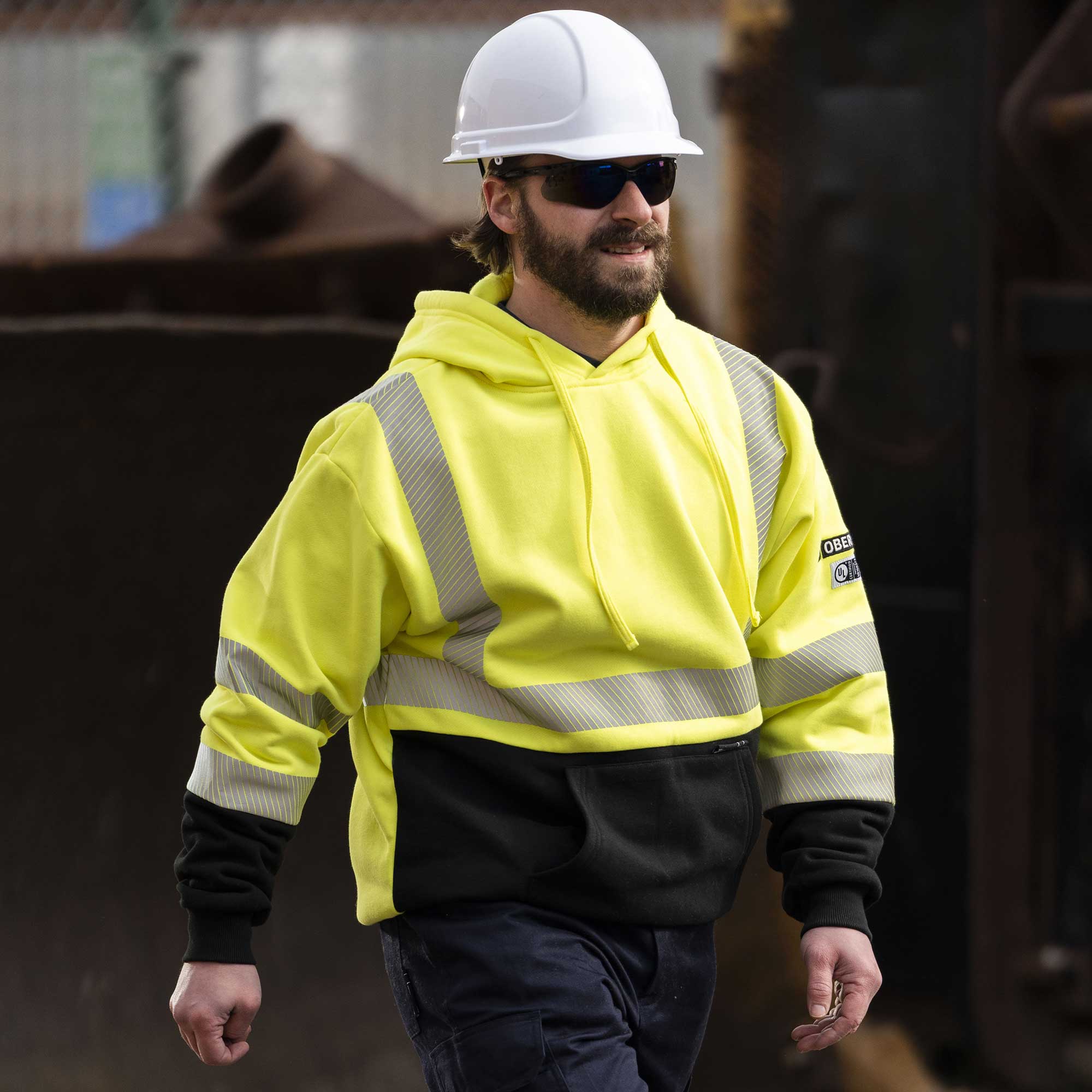 FR/Arc-Rated Heavyweight Cotton Fleece Pullover Hoodies
 LifestyleImage