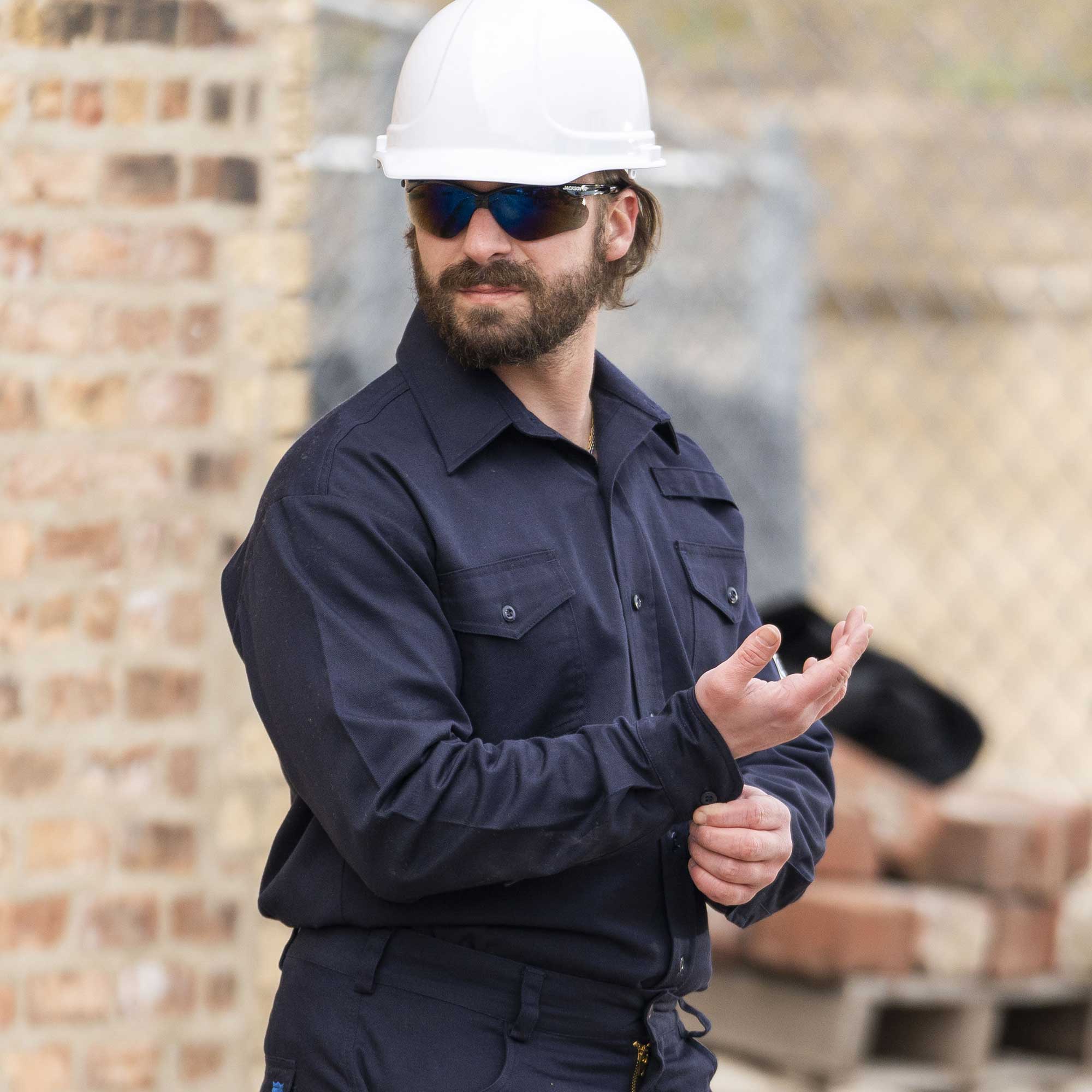 FR/Arc-Rated Button-Up Safety Shirts
 LifestyleImage