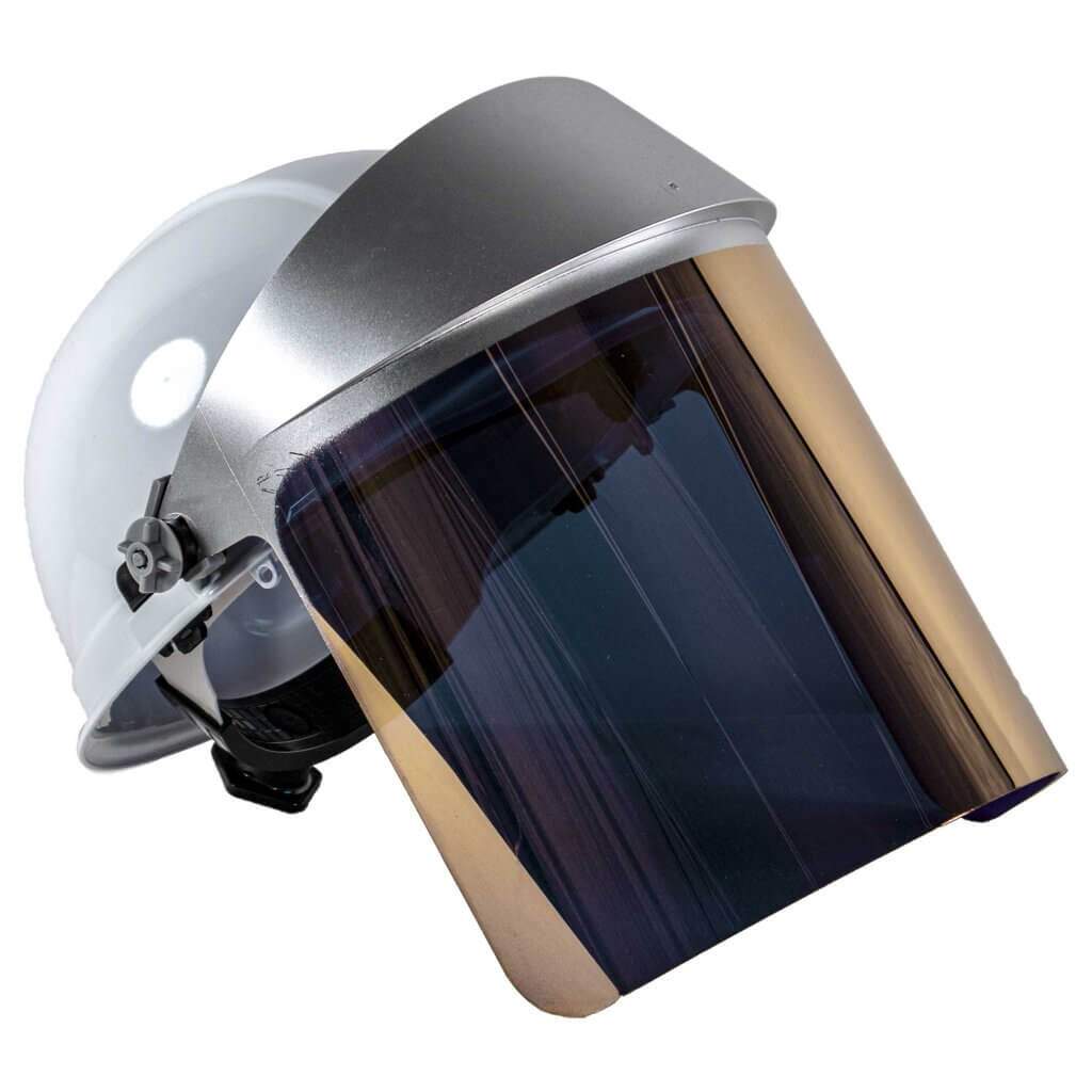 Didymium Gold Heat Reflective Face Shield MainImage