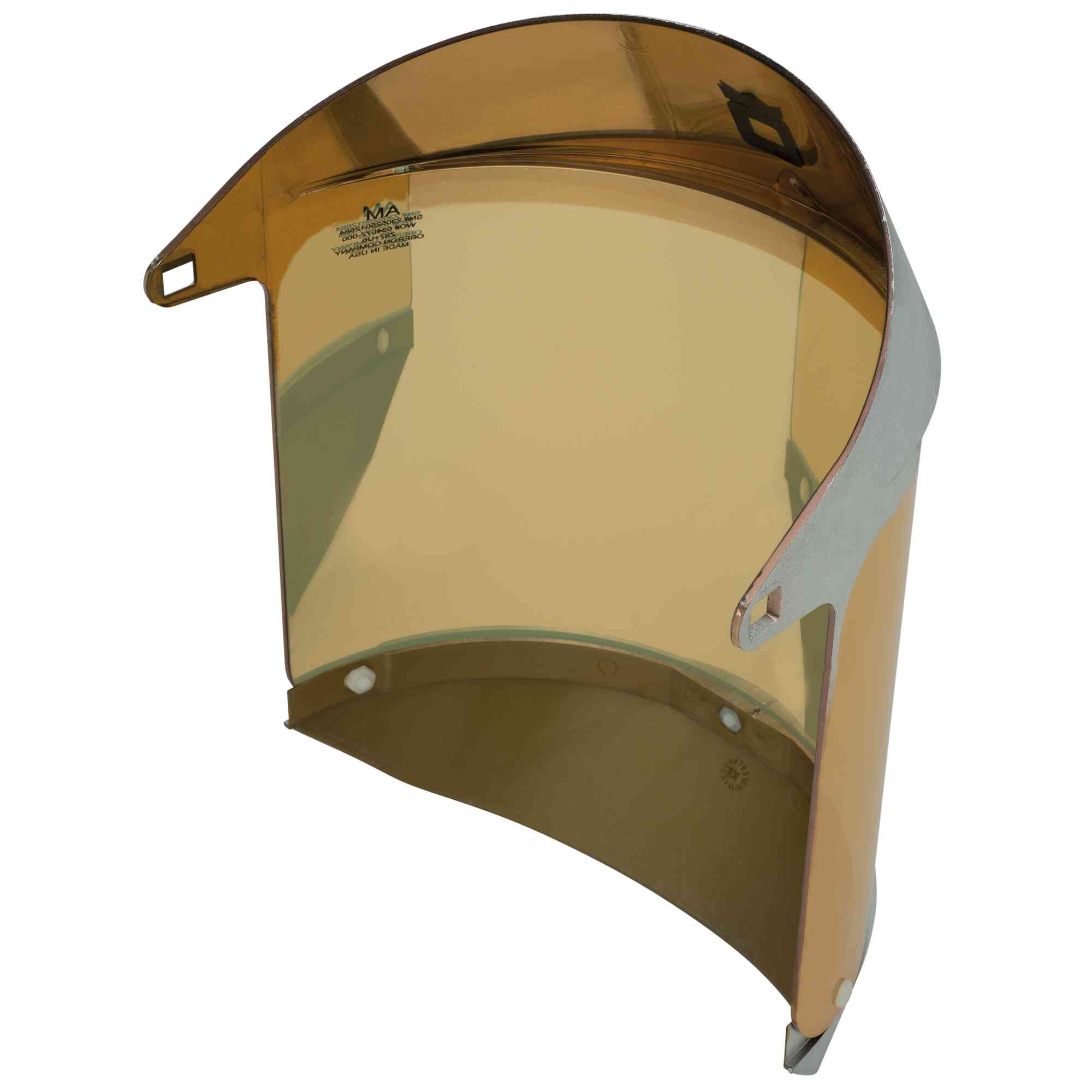 Replacement Clear Gold Heat Reflective Face Shields BackImage