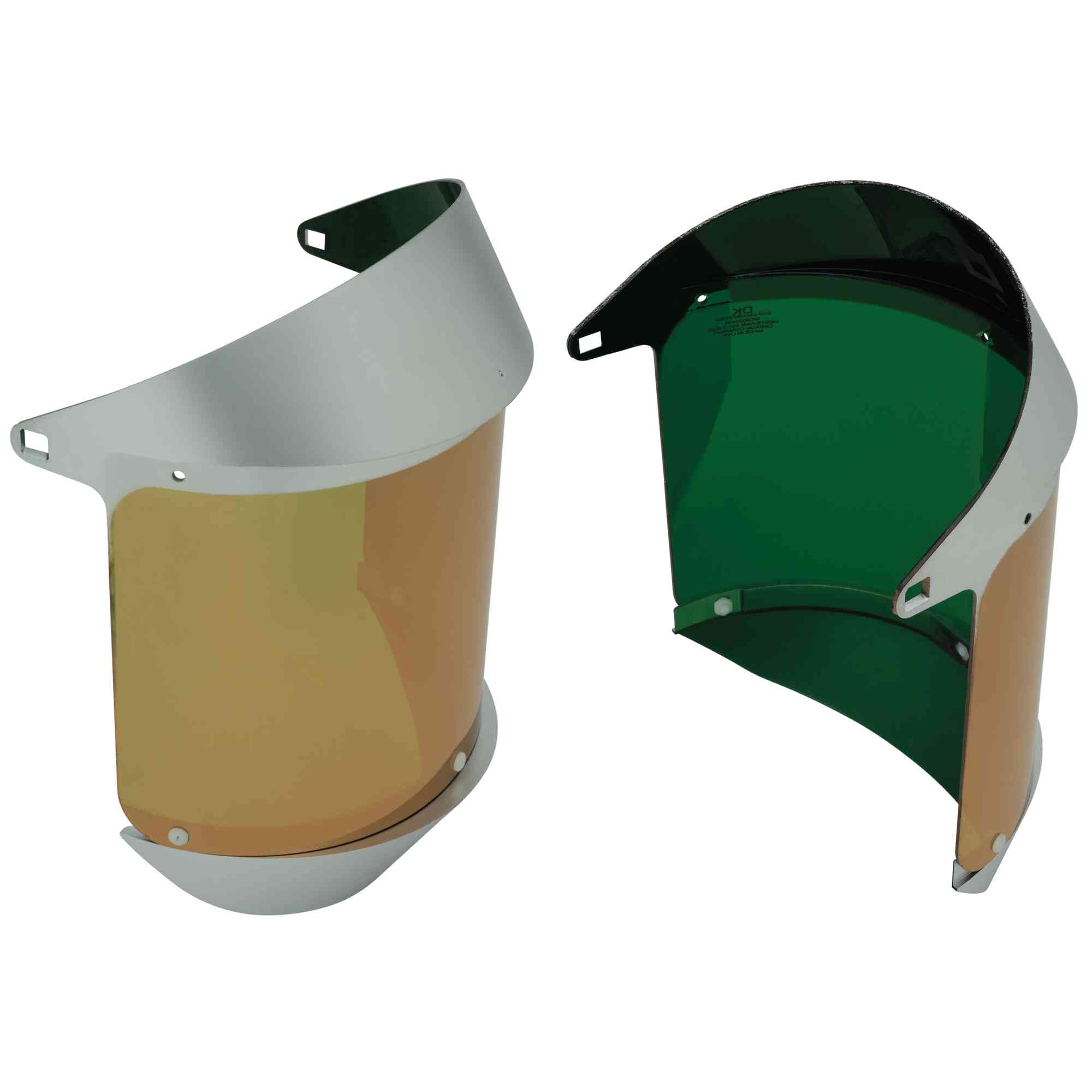 Replacement Green Gold Heat Reflective Face Shield Windows Variation Image