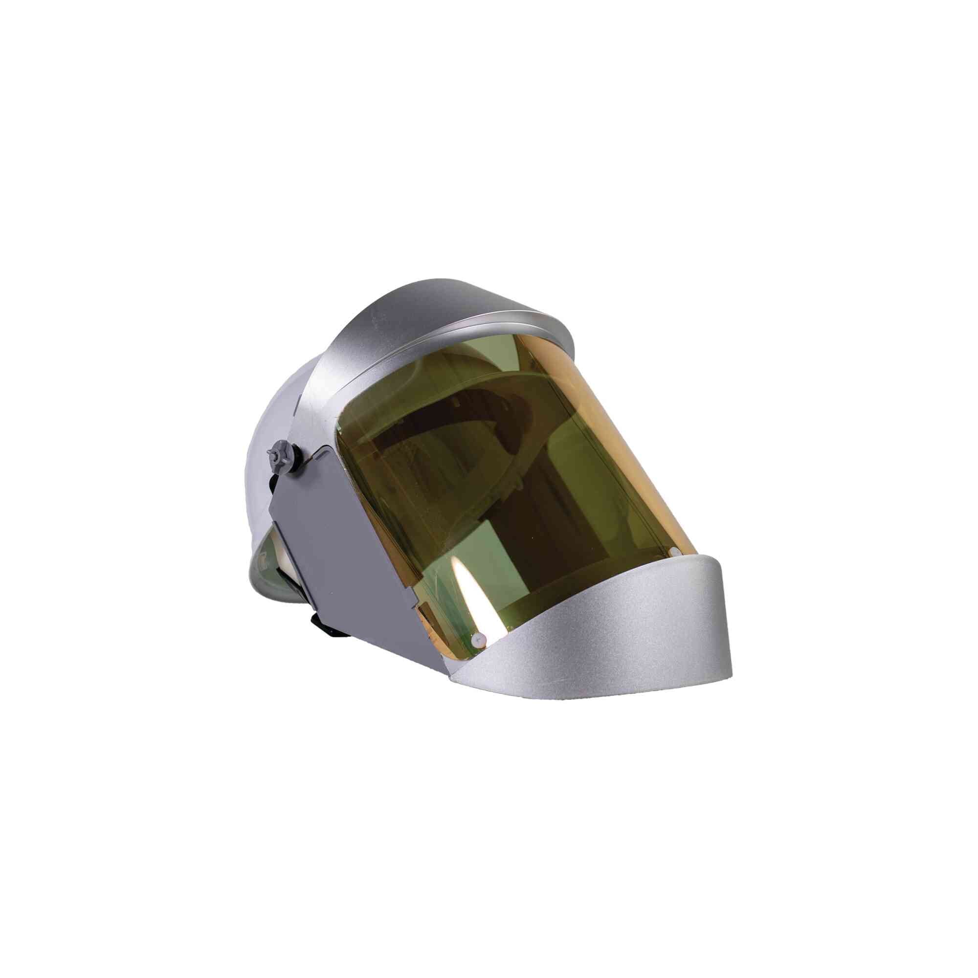 High Heat Face Shield Crown and Window Clear Gold Main Image