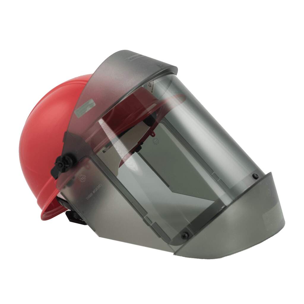 12 Cal TCG Arc Flash Face Shields and Hard Cap MainImage