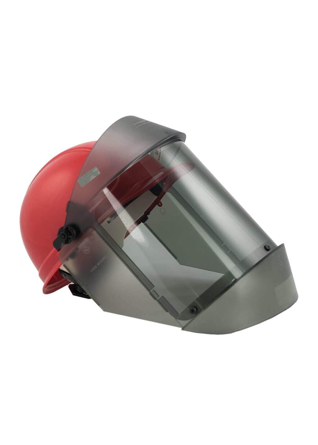 TCG Arc Flash Face Shields and Hard Cap RightSideImage