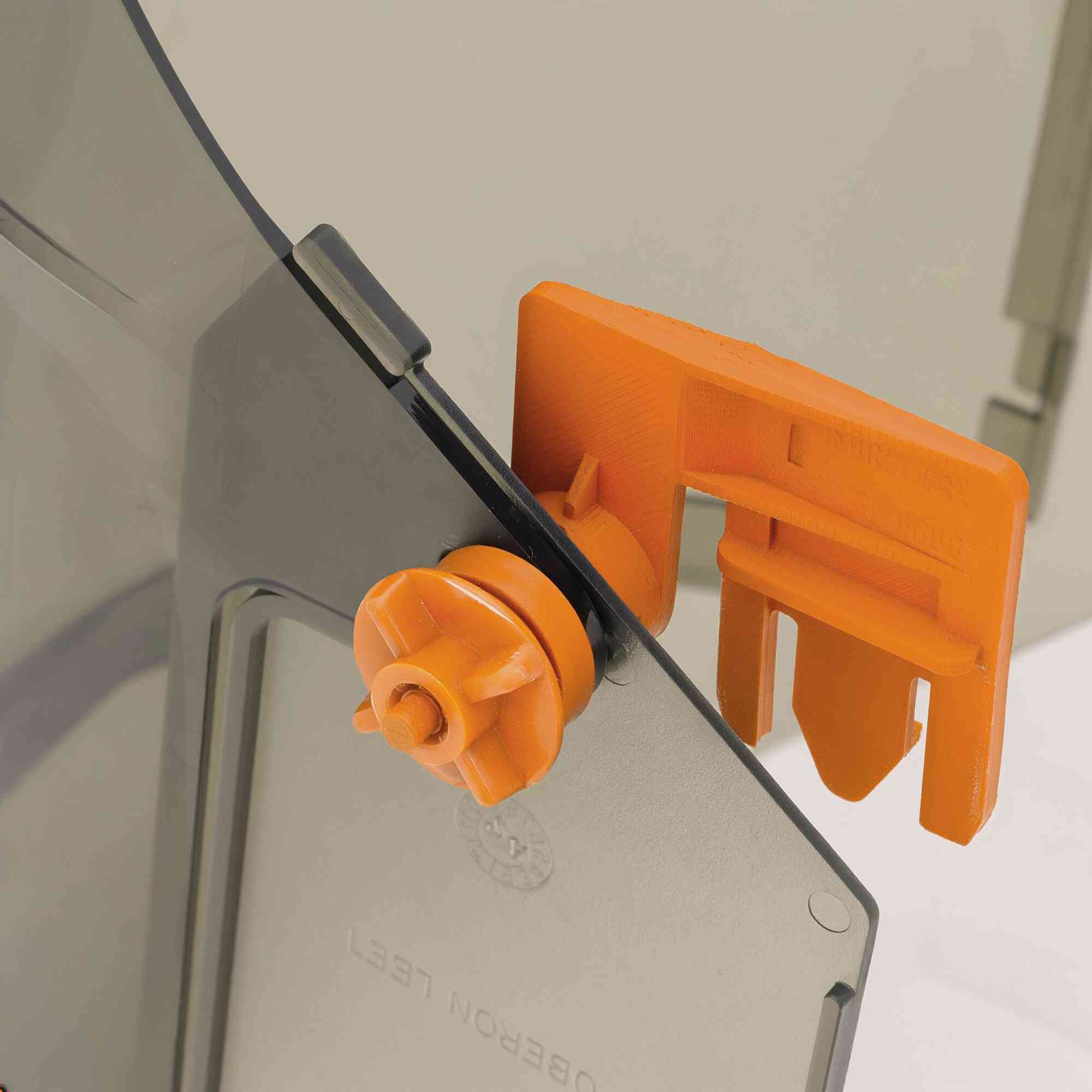 12 Cal Arc Flash Face Shield w/ Safety Helmet Adapters CloseUpImage