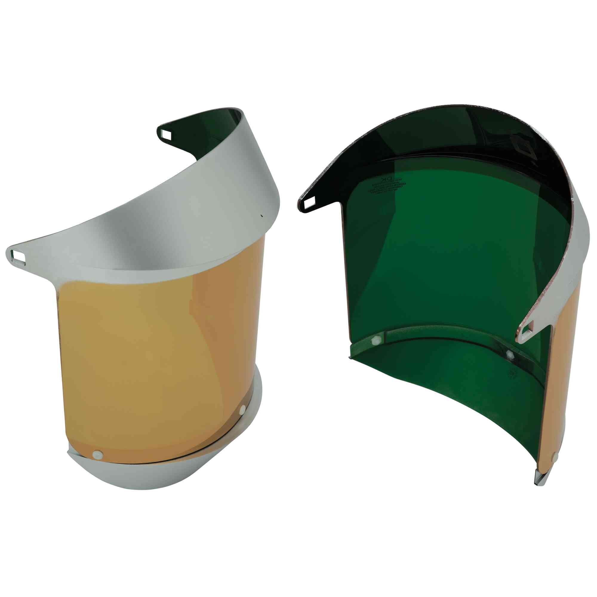 Replacement Green Gold Heat Reflective Face Shield Windows Variation Image