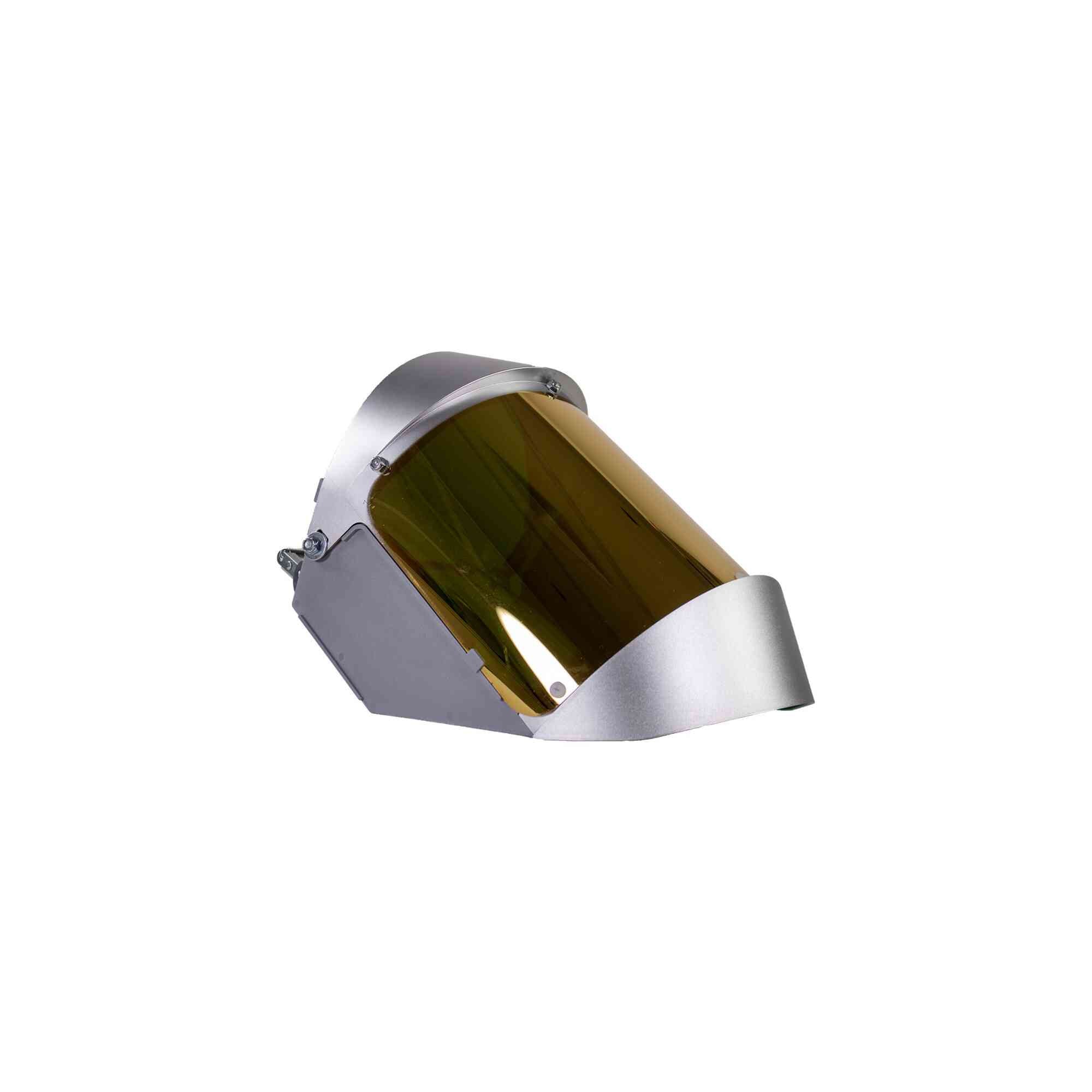 Dark Green Gold Heat Reflective Face Shields MainImage