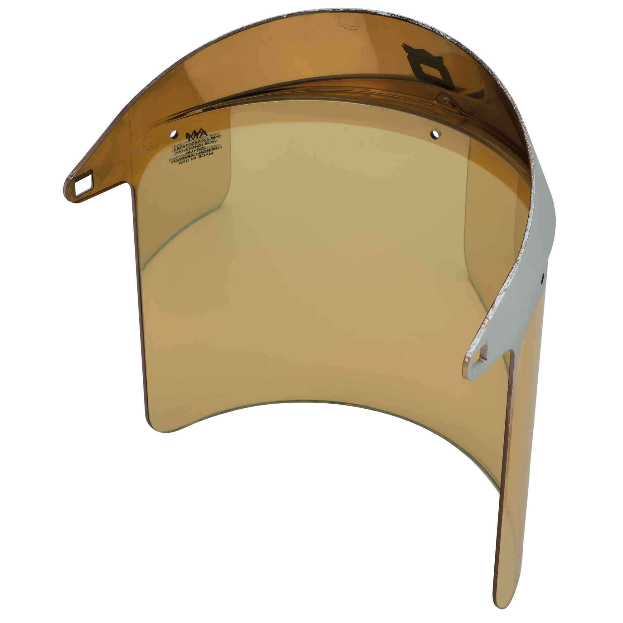 Replacement Clear Gold Heat Reflective Face Shields Back Image