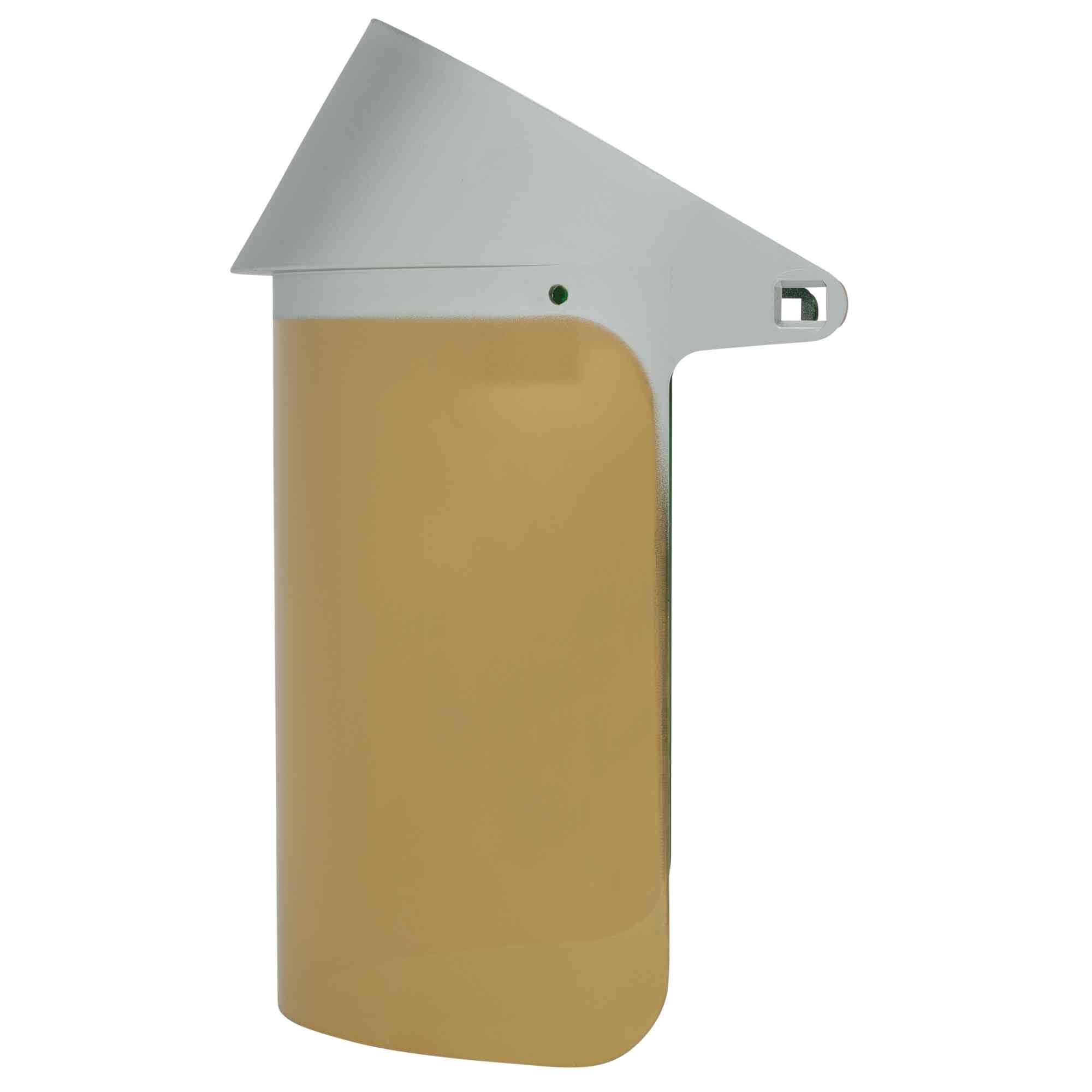 Replacement Green Gold Heat Reflective Face Shield Windows Left Side Image