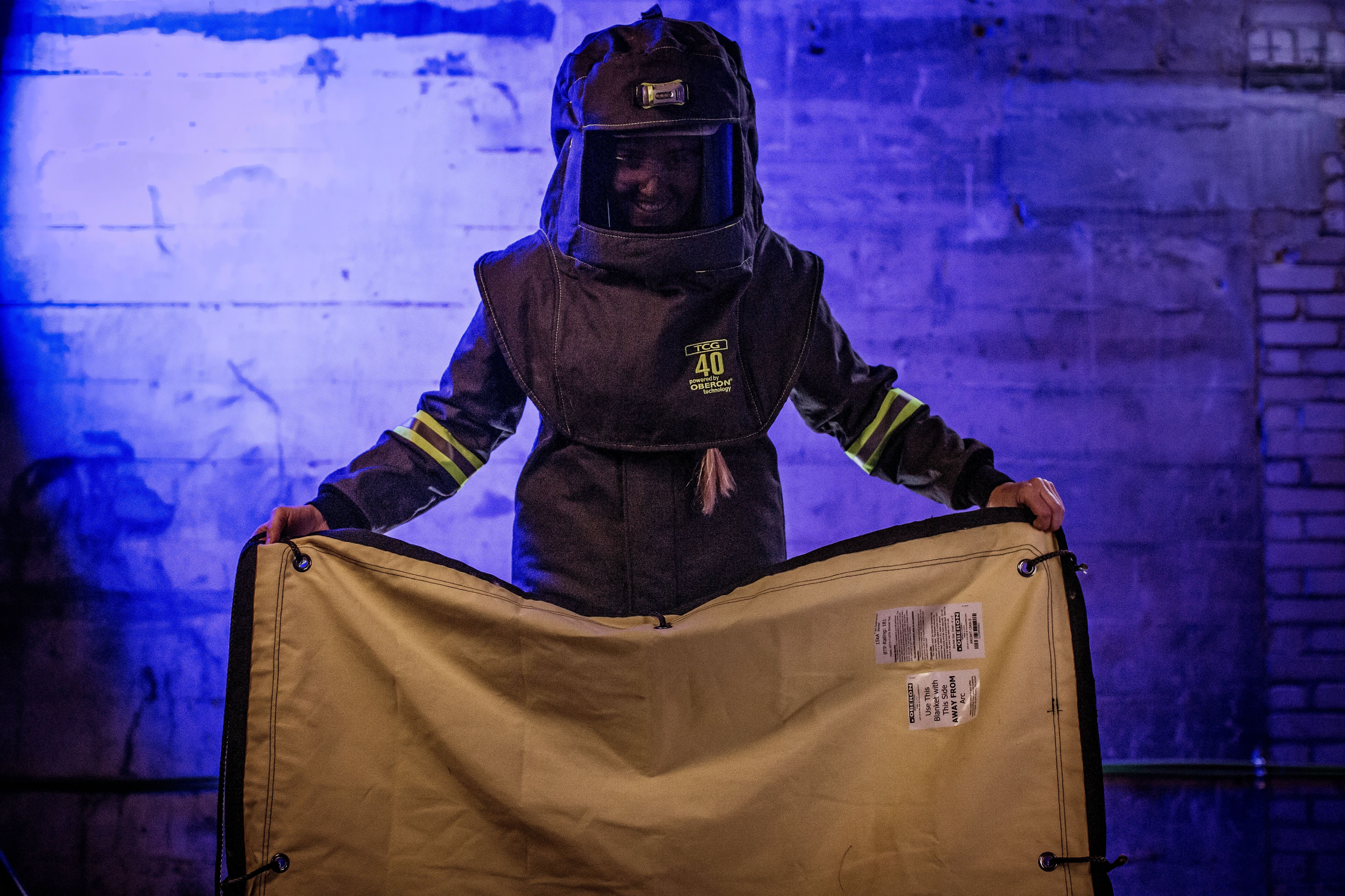 Arc Flash Suppression Blankets Lifestyle Image