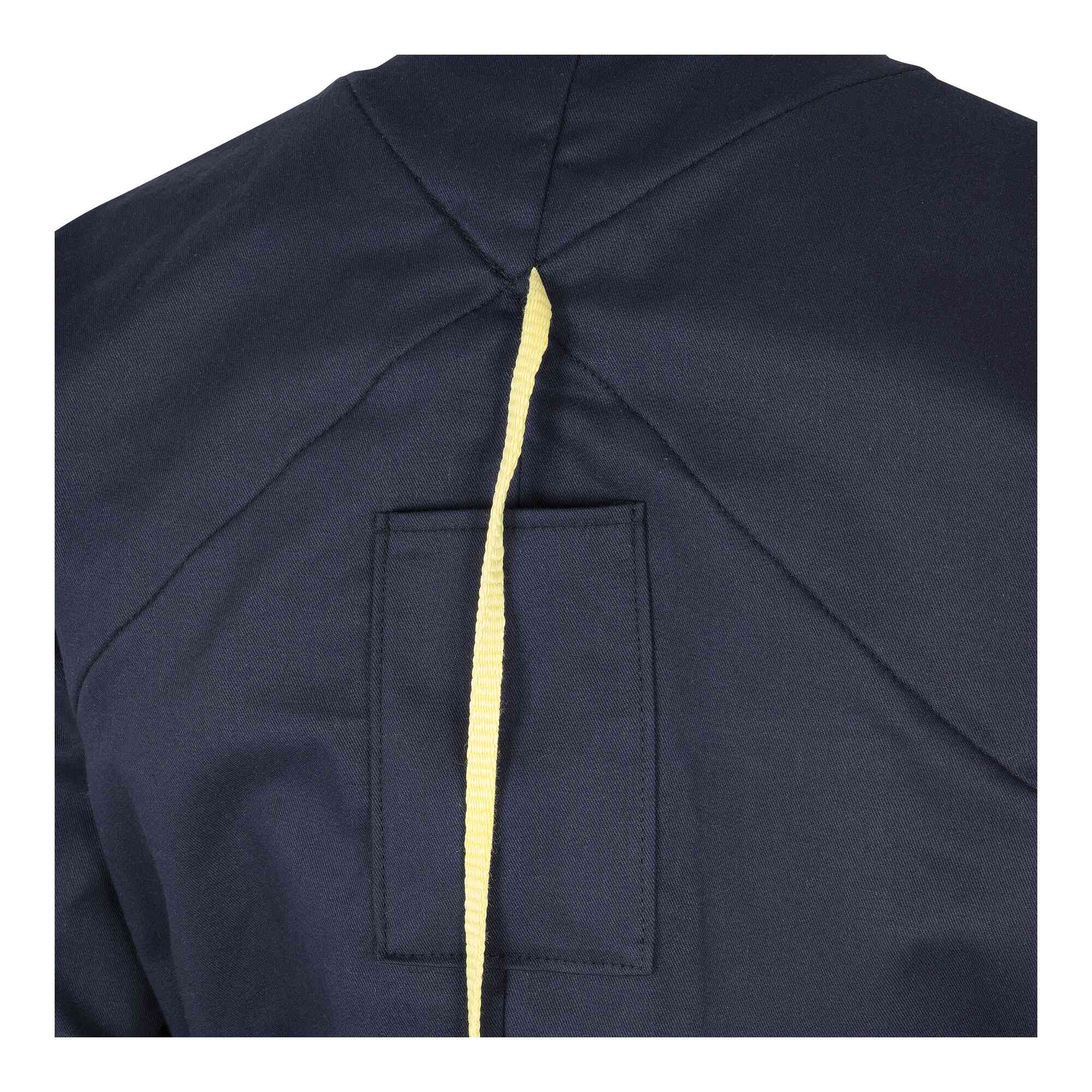 8 Cal BSA Series Arc Flash Coveralls w/ Escape Strap Close-Up Image