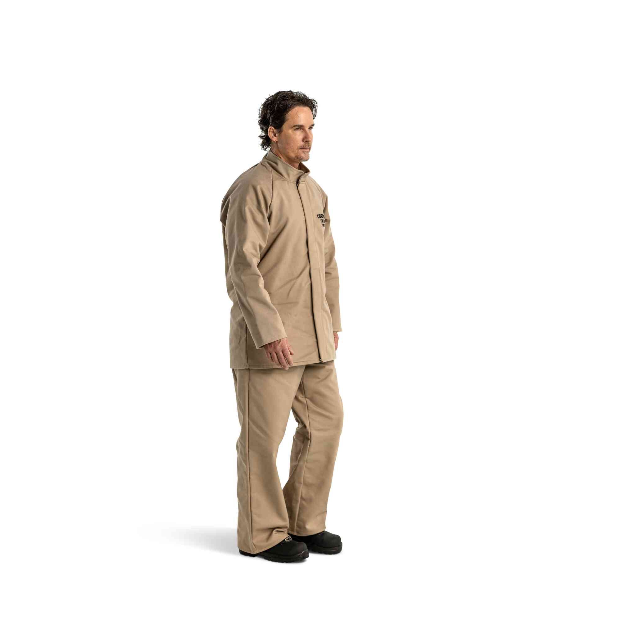 CAT 40 Cal Arc Flash Coats LifestyleImage